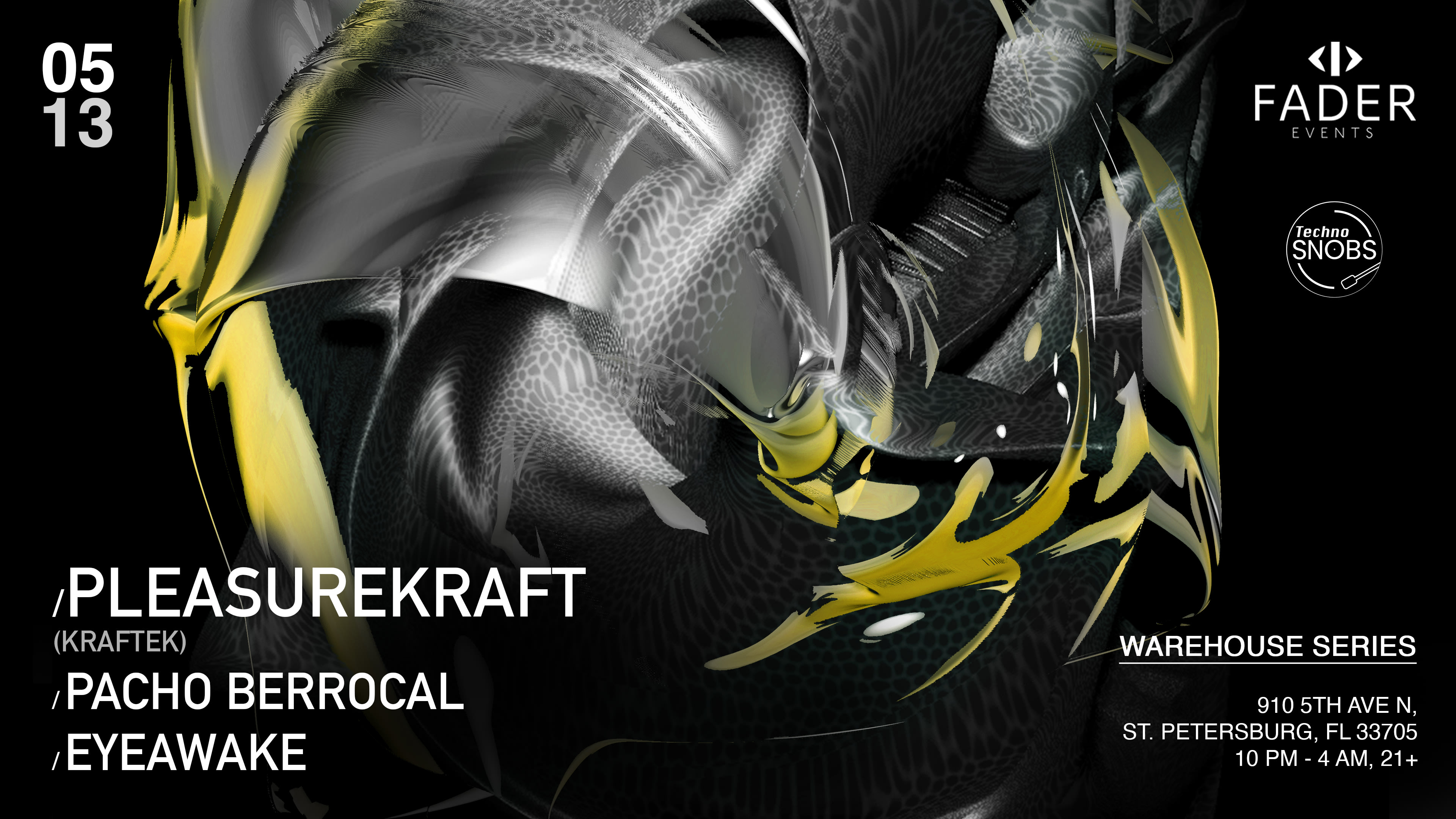 Fader Events Presents: Pleasurekraft (Kraftek)