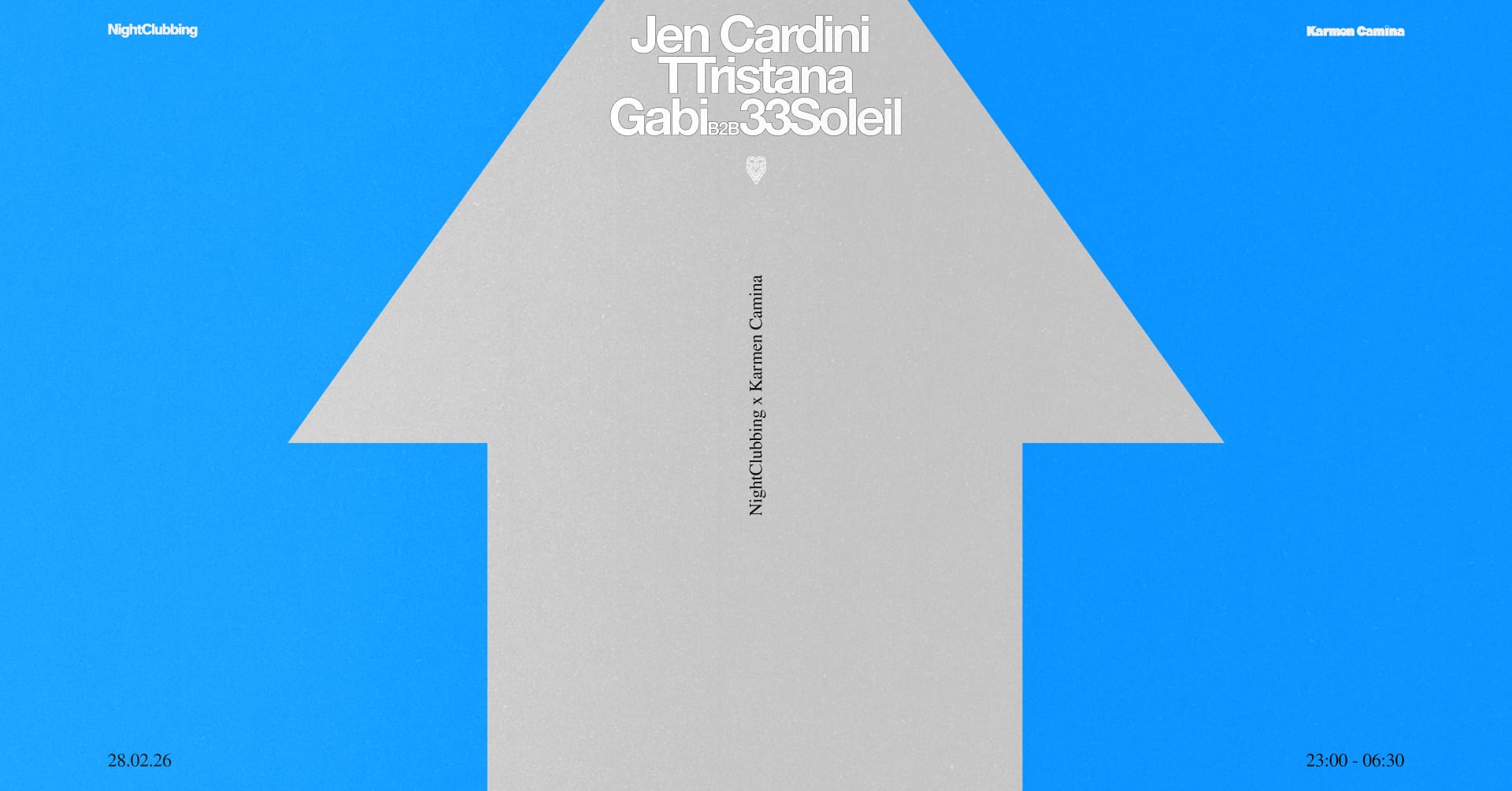 Klub Camina X Nightclubbing [Jen Cardini, Ttristana, Gabi&+]