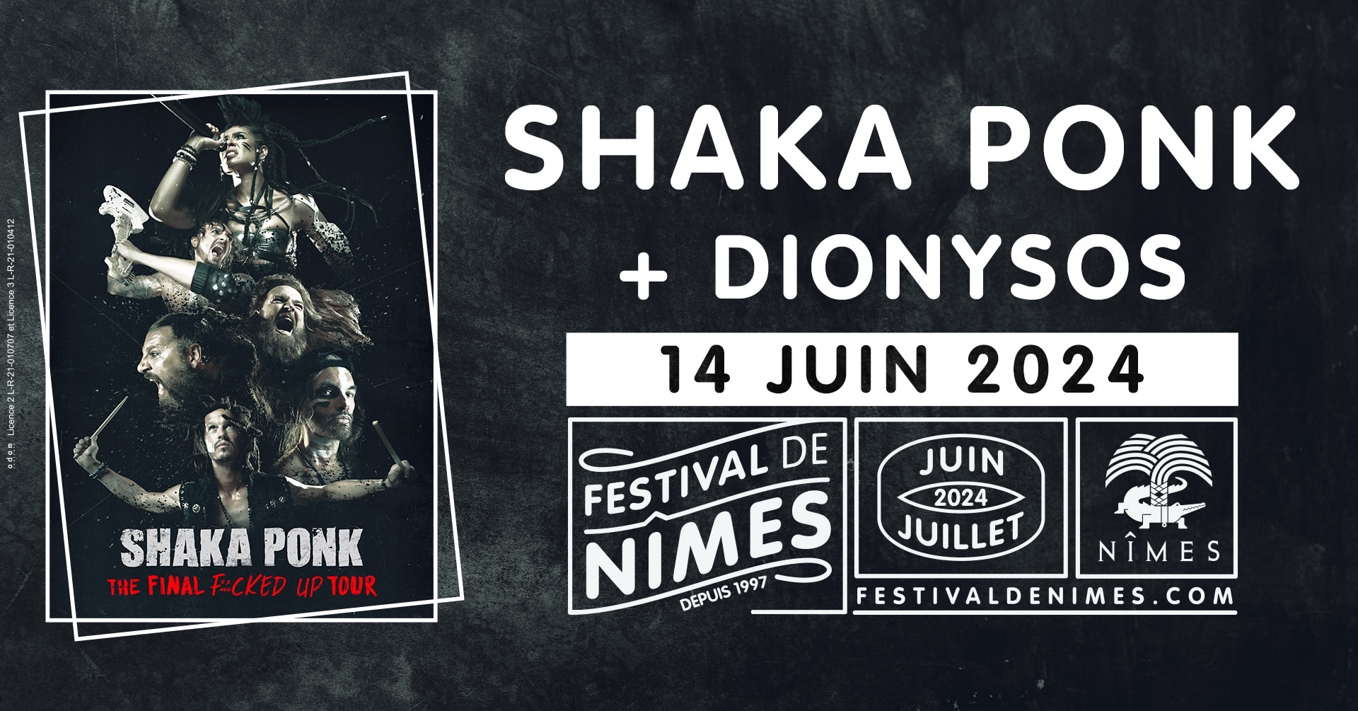 Shaka Ponk + Dionysos - Festival De Nimes 2024