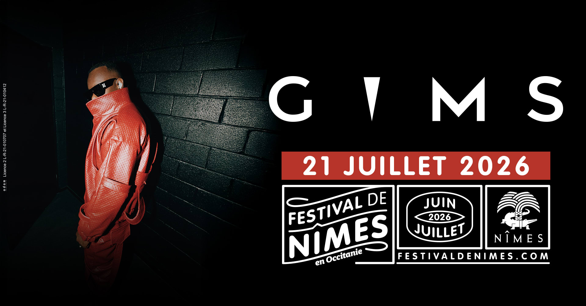 Gims - Festival De Nimes 2026