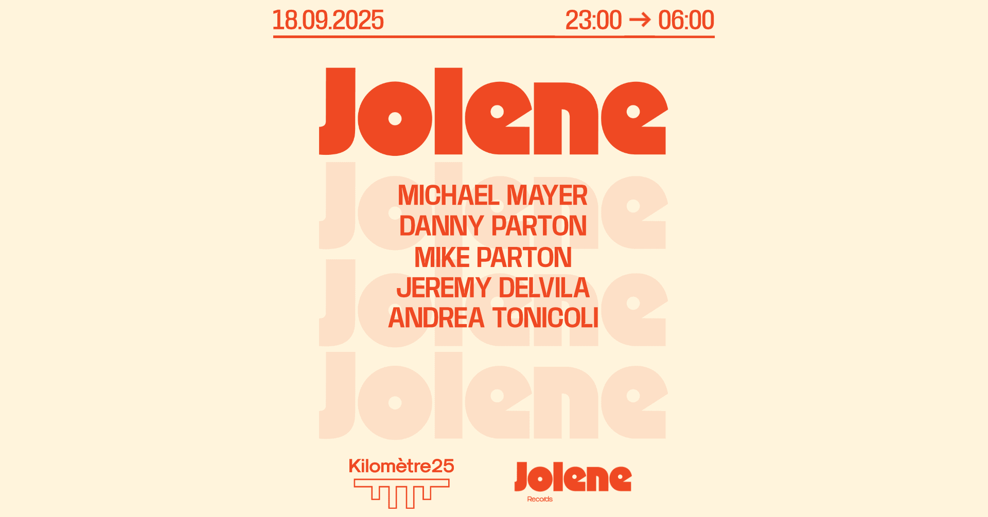 Jolene : Michael Mayer, Andrea Tonicoli, Jeremy Delvila