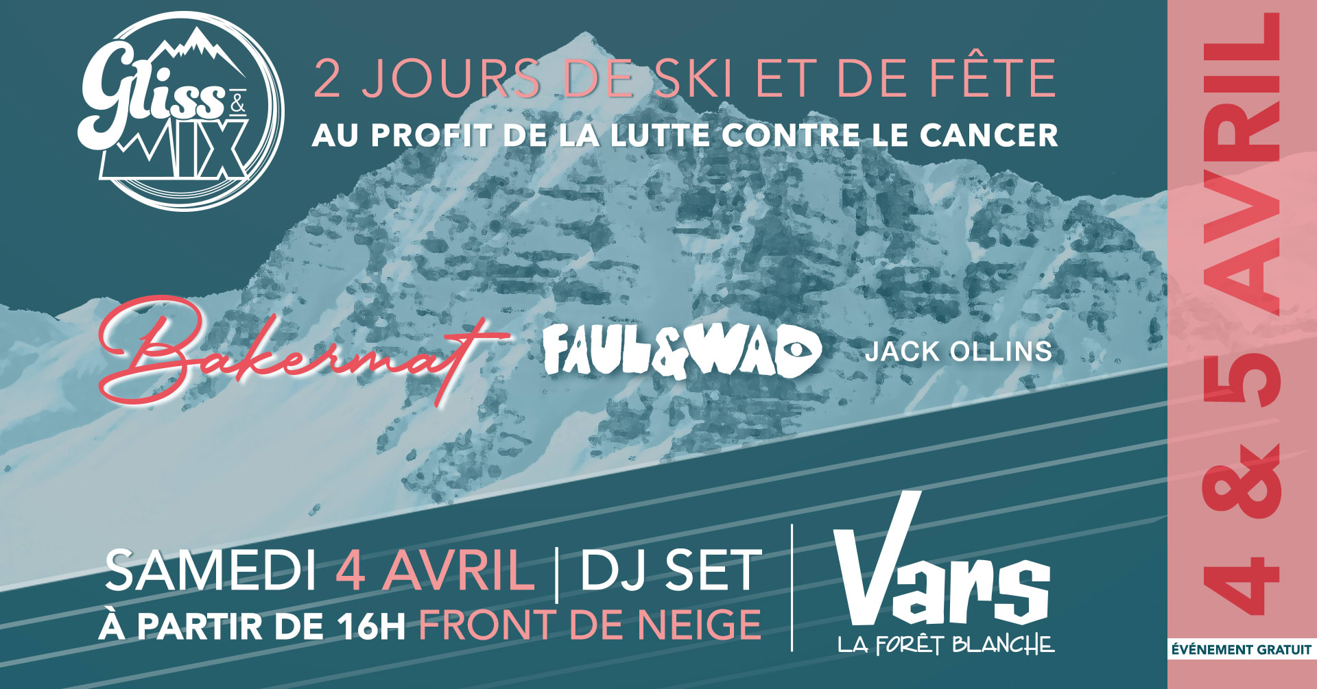 Soiree Gliss & MIX Party - Samedi 04 Avril