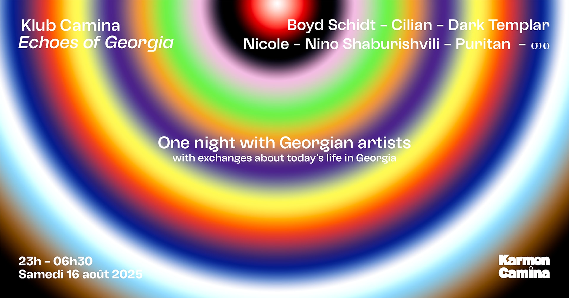 Klub Camina Echoes Of Georgia [Boyd Schidt, Nicole, &+]