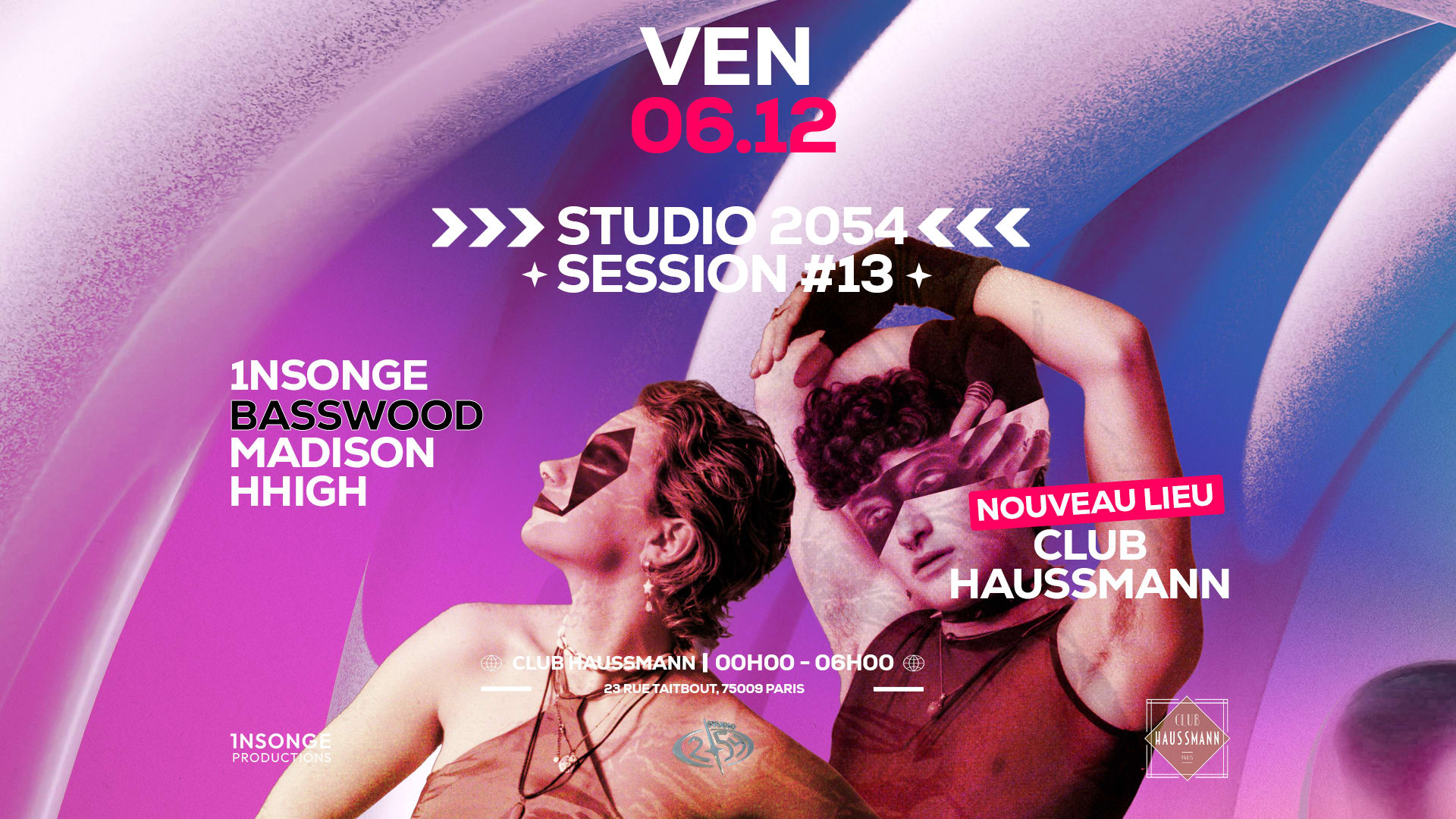 Studio 2054 : Session #13 - Club Haussmann