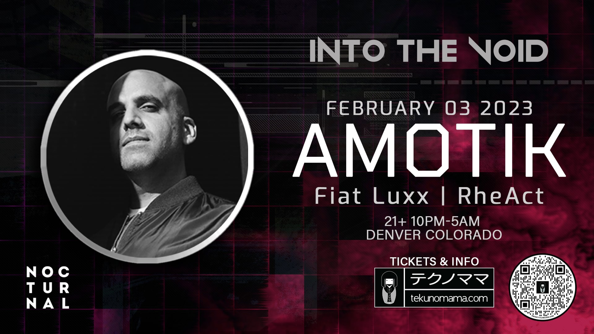 Into The Void With Amotik, Fiat Luxx, & Rheact