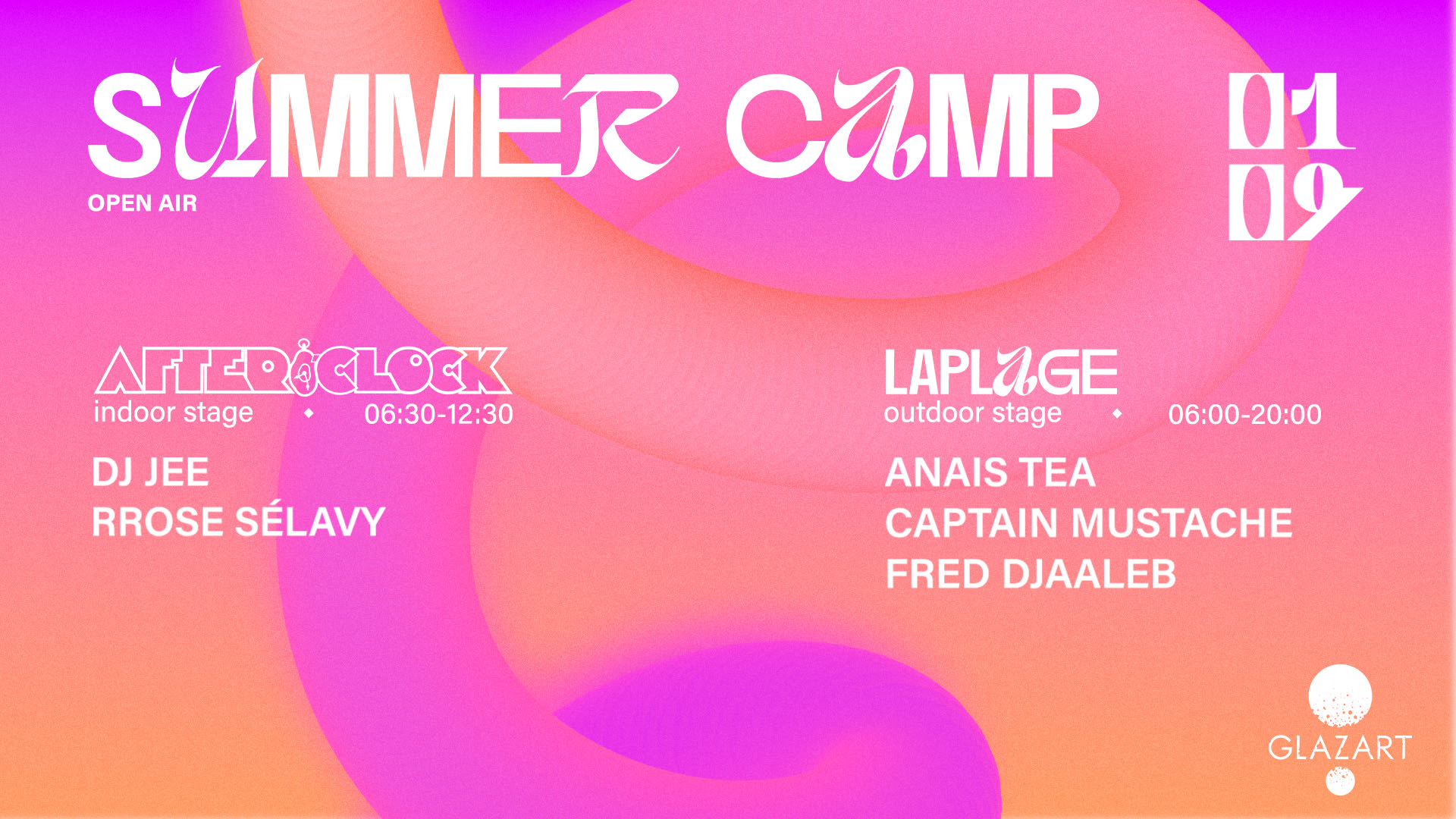 Summer Camp : After O'clock X Laplage #27 🐬🐚🍹(Open Air)