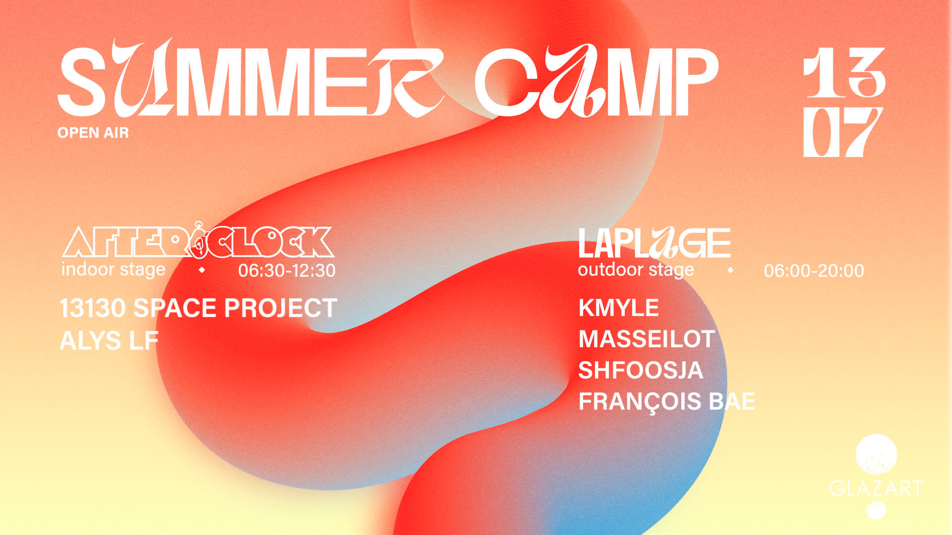 Summer Camp : After O'clock X Laplage #11 ⛱️(Open Air)