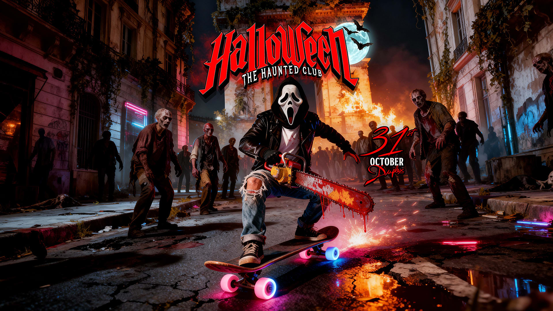 Halloween...The Haunted Club  ! 31.10