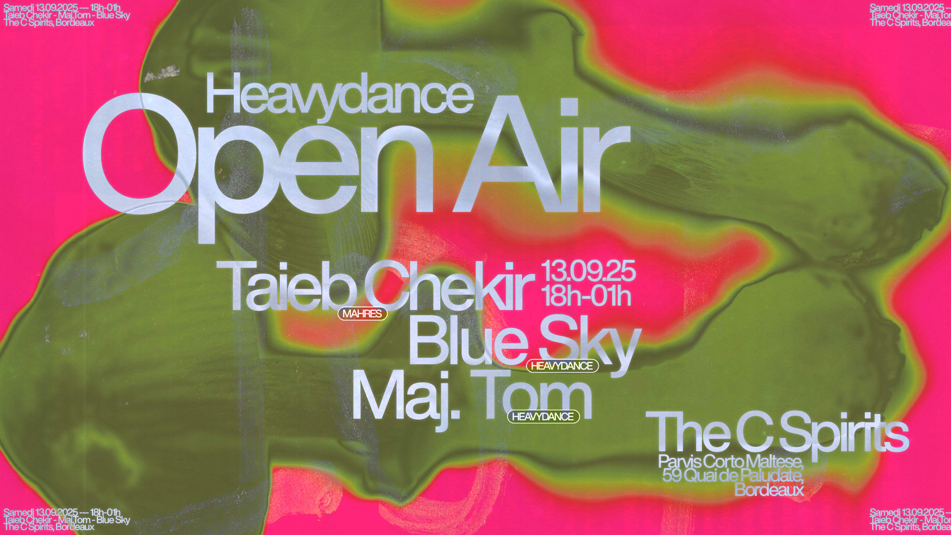 Open Air Heavydance W/ Taieb Chekir