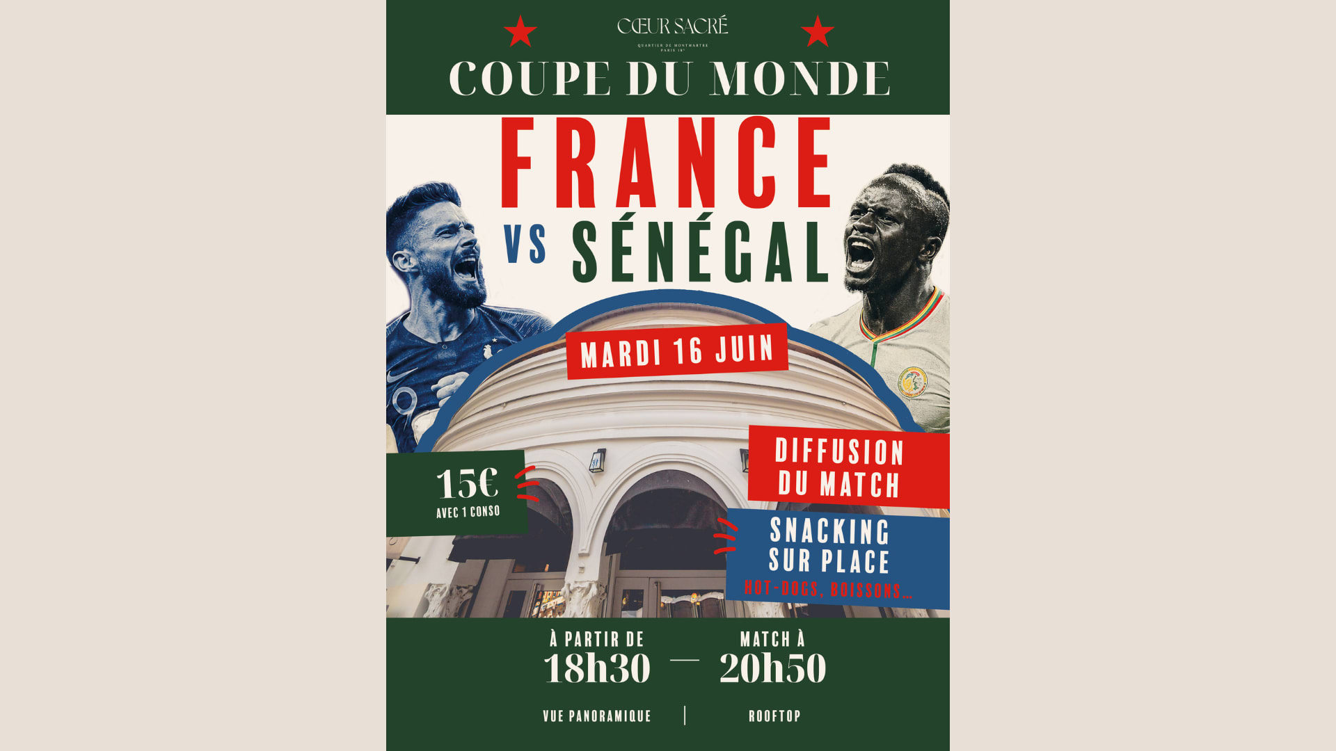 Coupe Du Monde De La Fifa 2026 - Match France-Sénégal