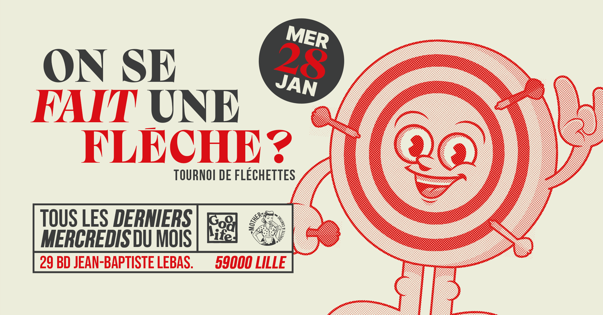 Tournoi De Fléchettes - Mother