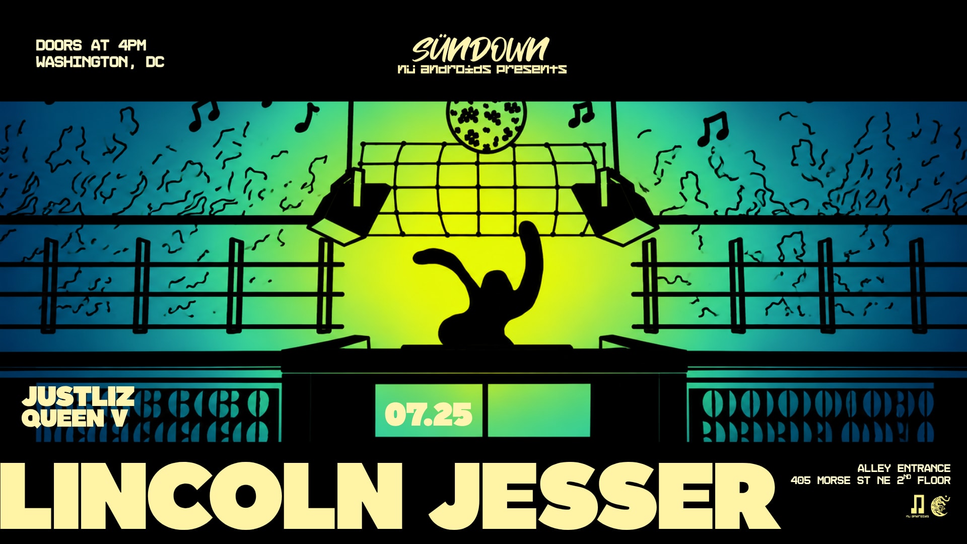 Nü Androids Presents Sündown: Lincoln Jesser