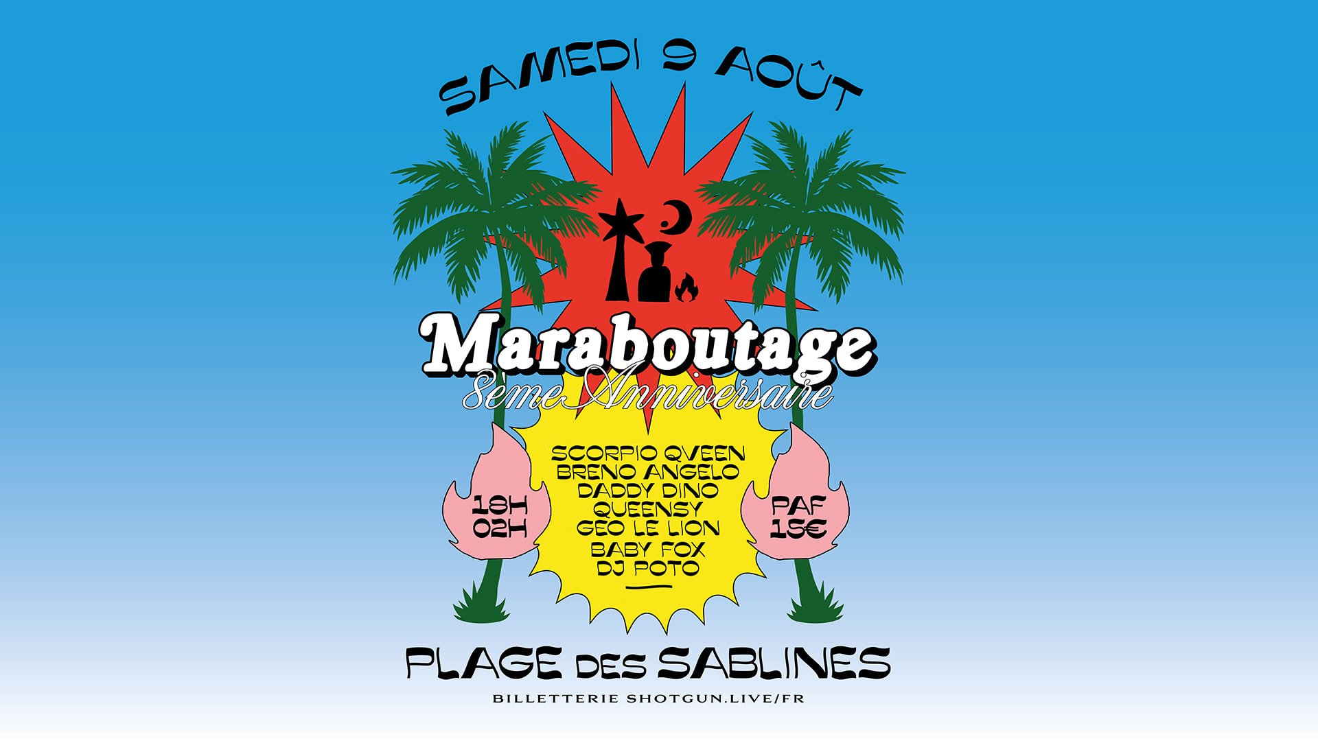 Maraboutage 8eme Anniversaire