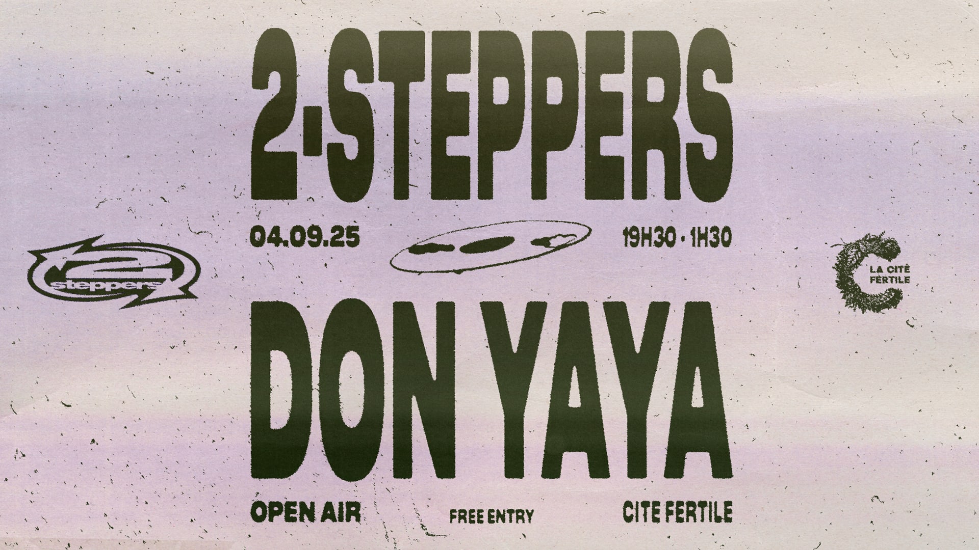 Open Air - 2-Steppers X La Cite Fertile W/ Don Yaya