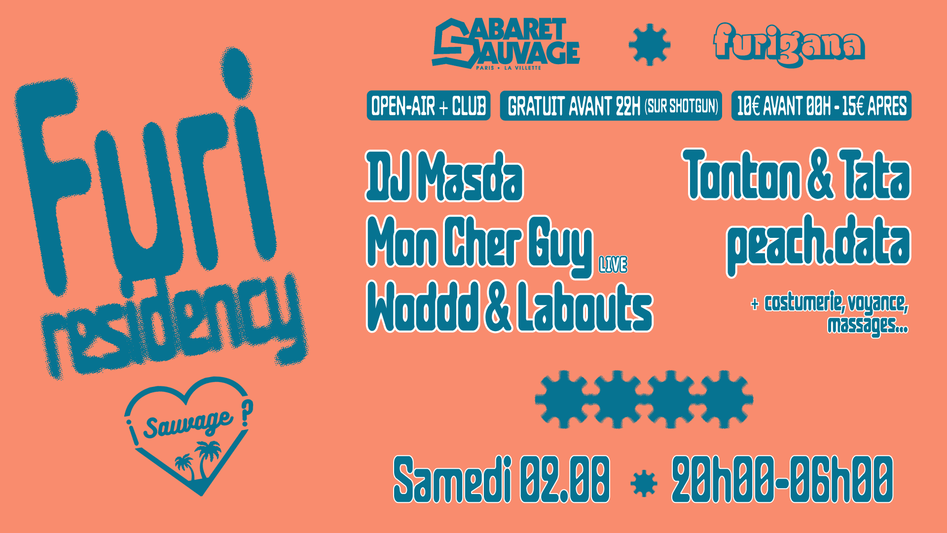 ¡Furi Sauvage : Dj Masda • Mon Cher Guy (Live)...?