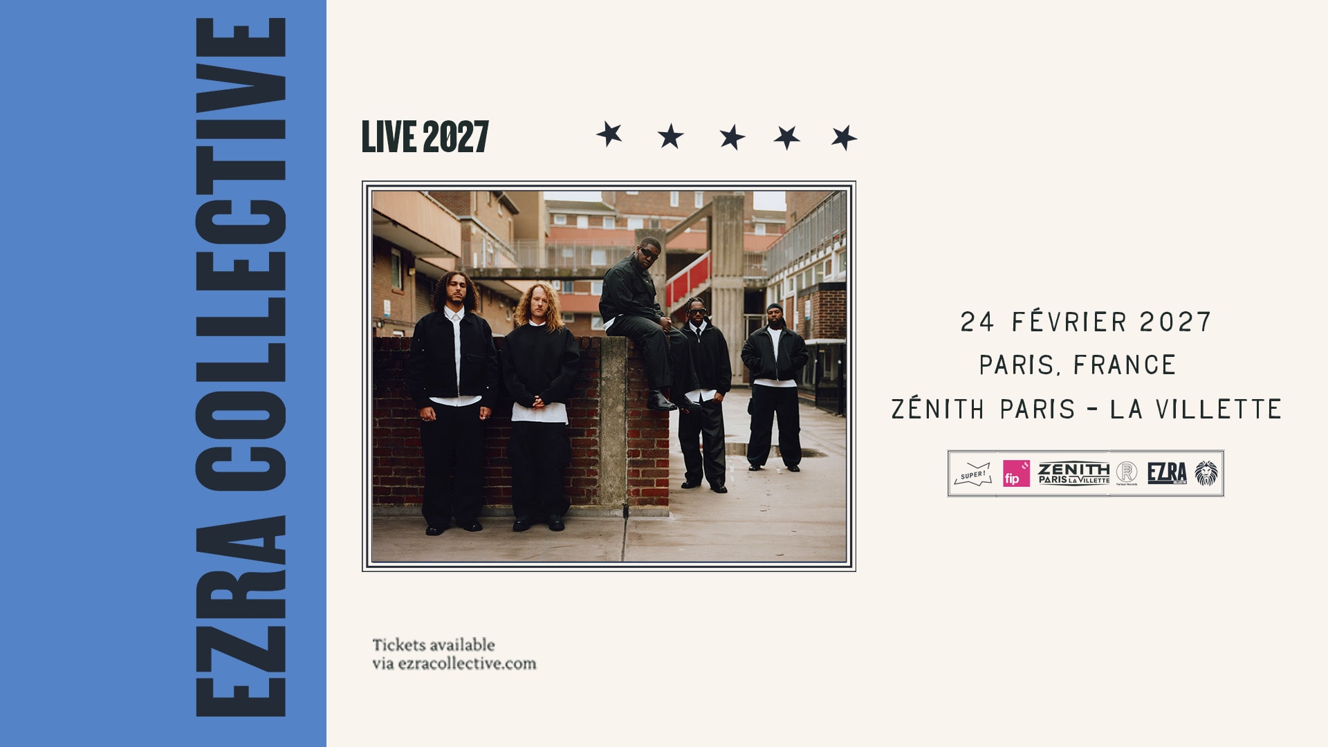 Ezra Collective + Joy (Anonymous) @ Zenith Paris-La Villette