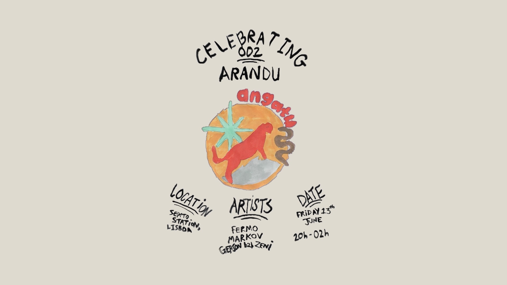 Angatu W/ Fermo, Markov, Gerson B2b Zeni