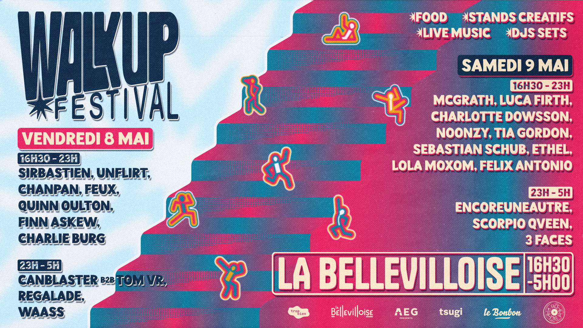 Walk Up Festival | 8 & 9 Mai 2026
