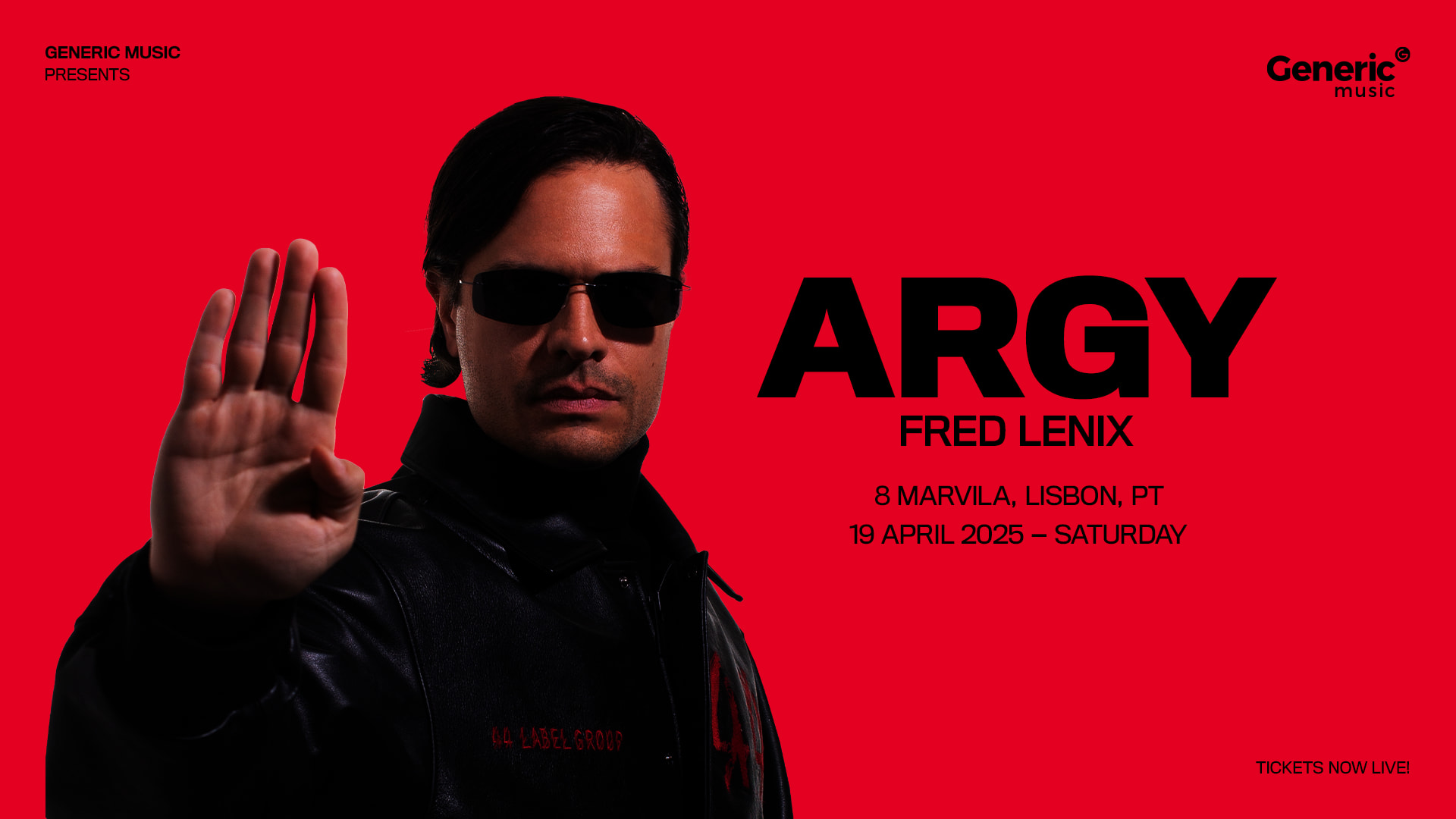 Generic Music Presents: Argy