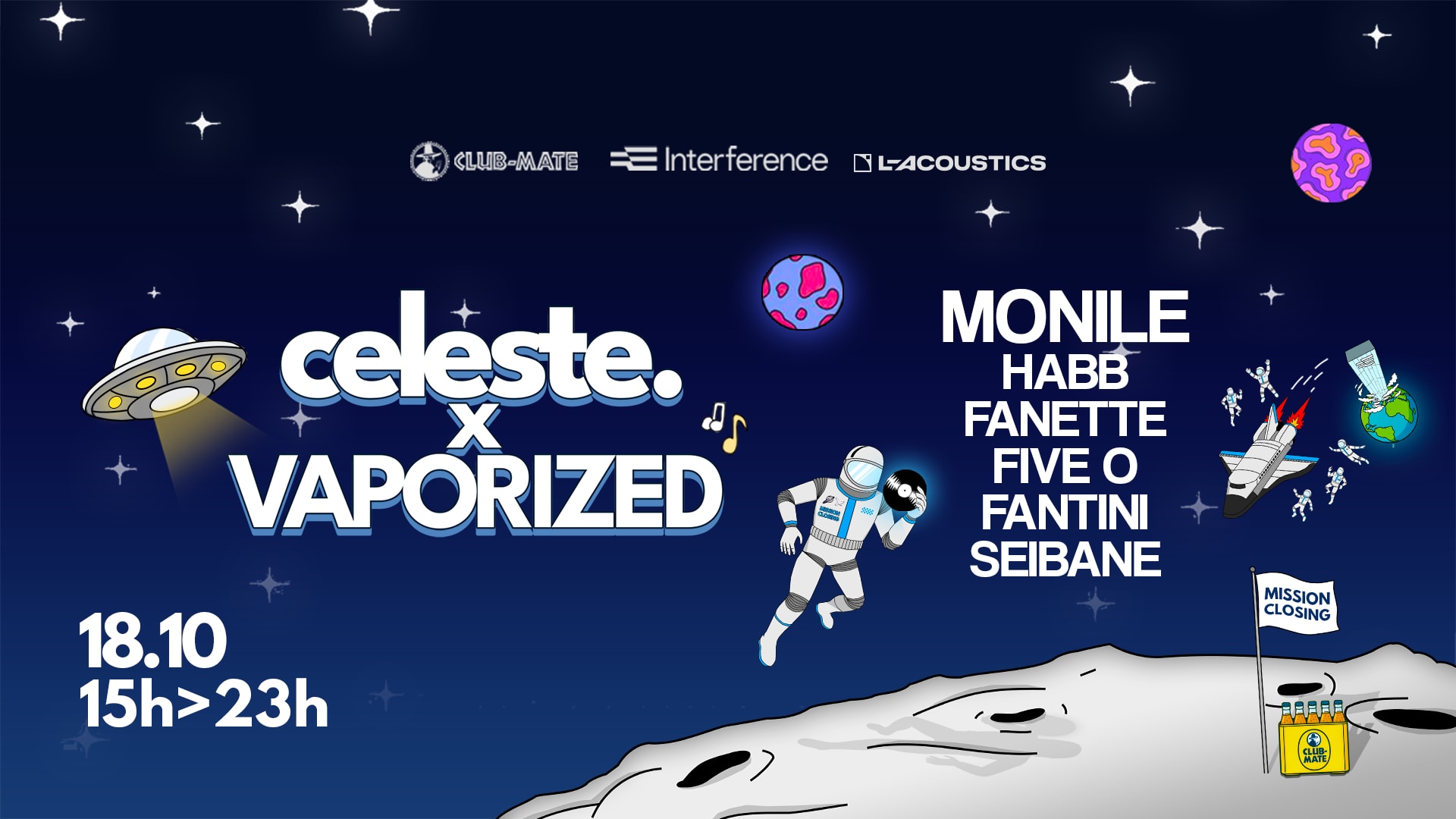 Celeste X Vaporized : Closing Sur Le Toit D’Interférence