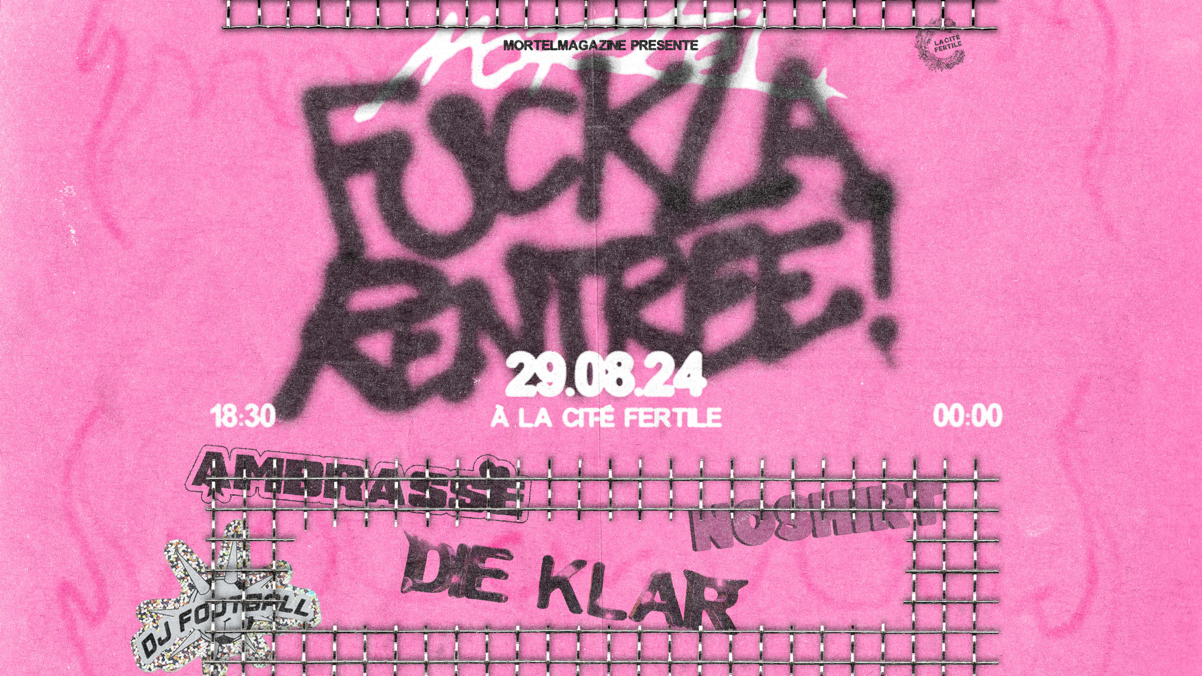 Fuck La Rentrée ! Par Mortel Magazine