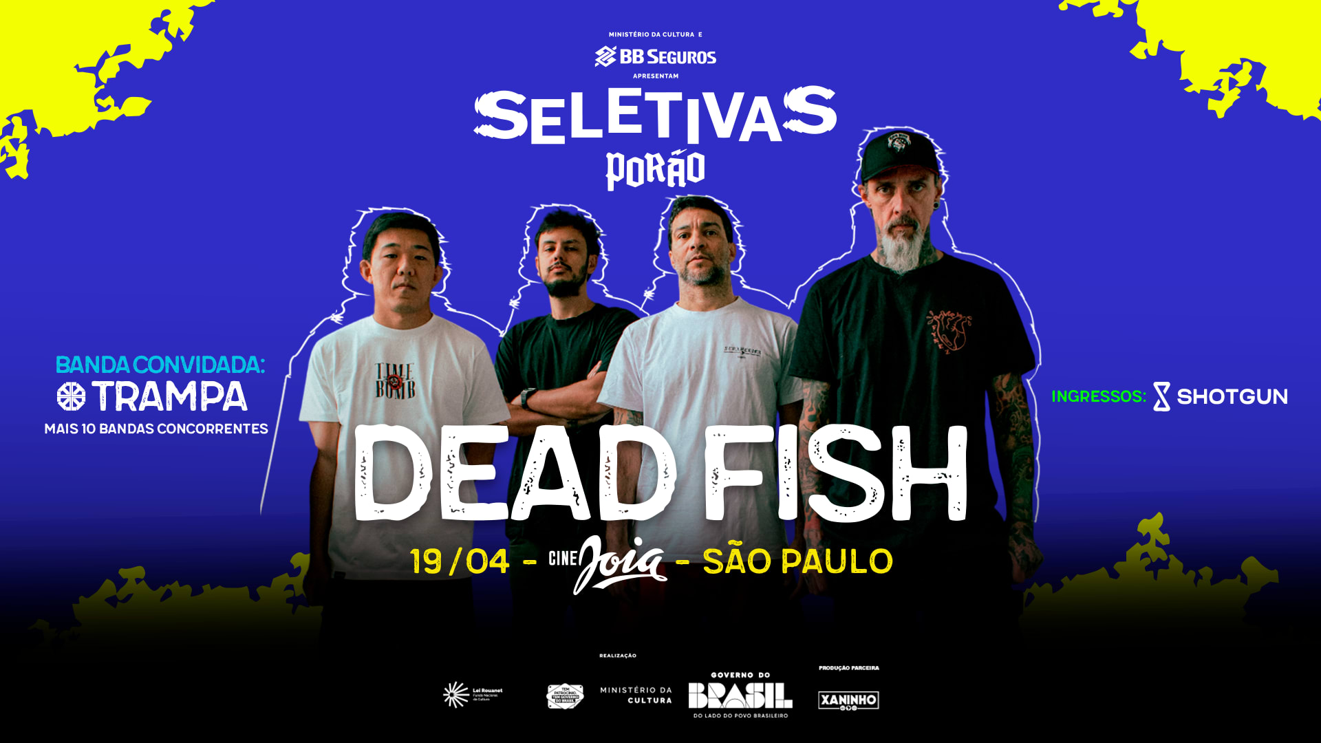 Seletivas Porão Do Rock São Paulo No Cine Joia