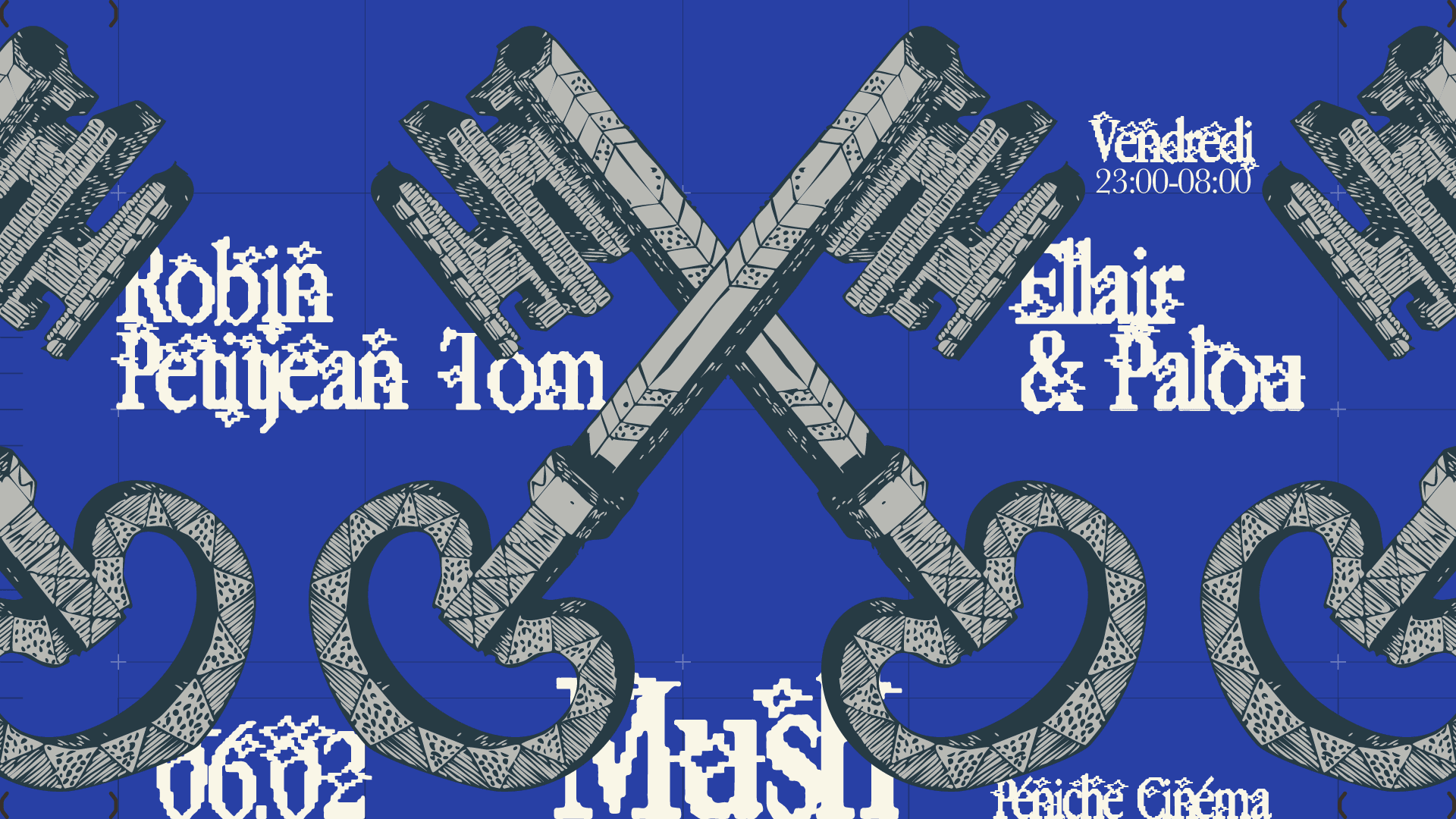 Mush Sur La Péniche Cinéma W/ Robin Petitjean