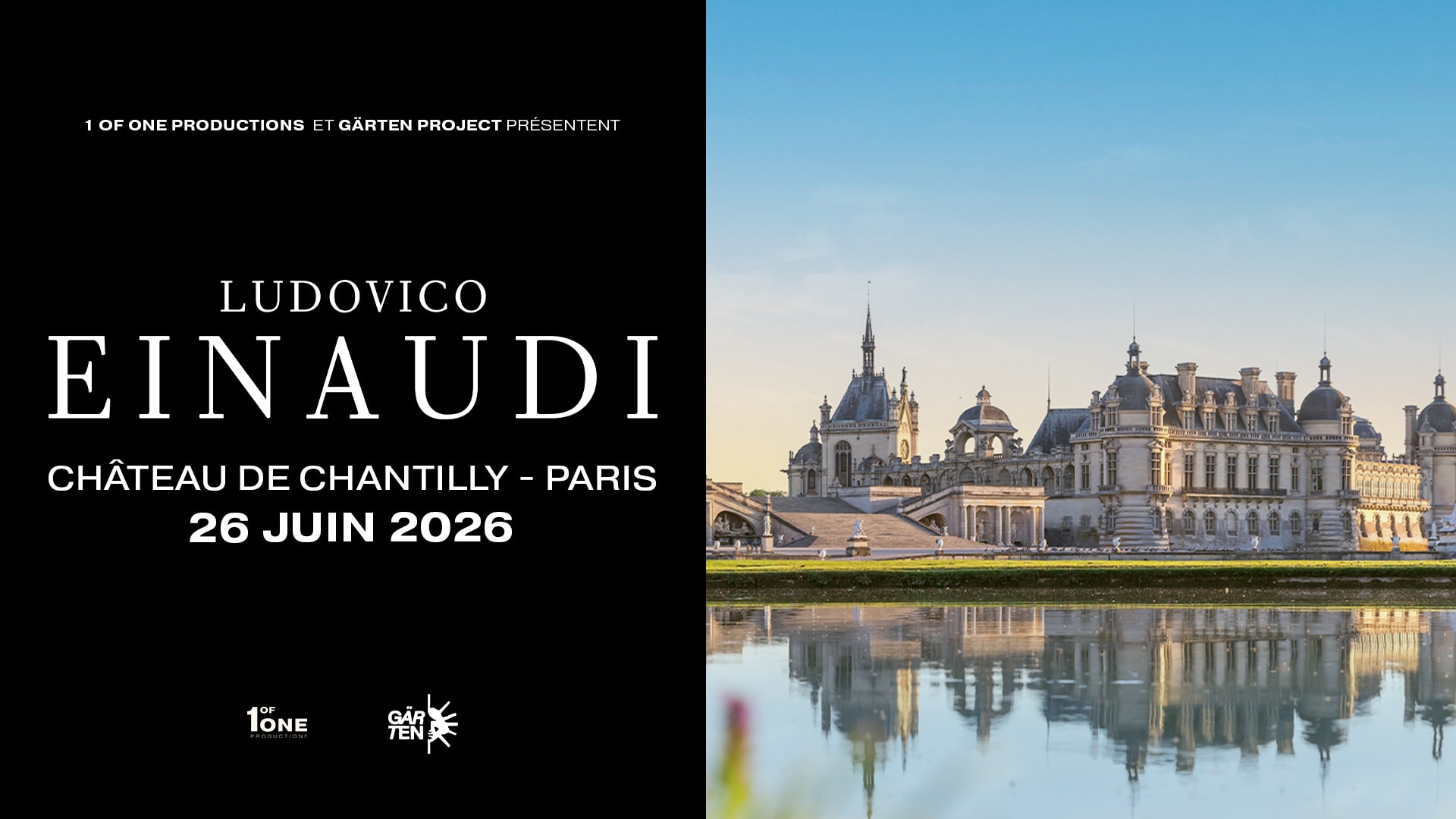 Ludovico Einaudi @ Château De Chantilly [26/06]