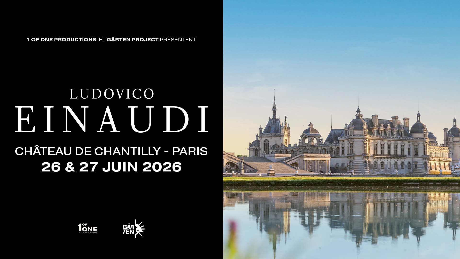 Ludovico Einaudi @ Château De Chantilly - Paris