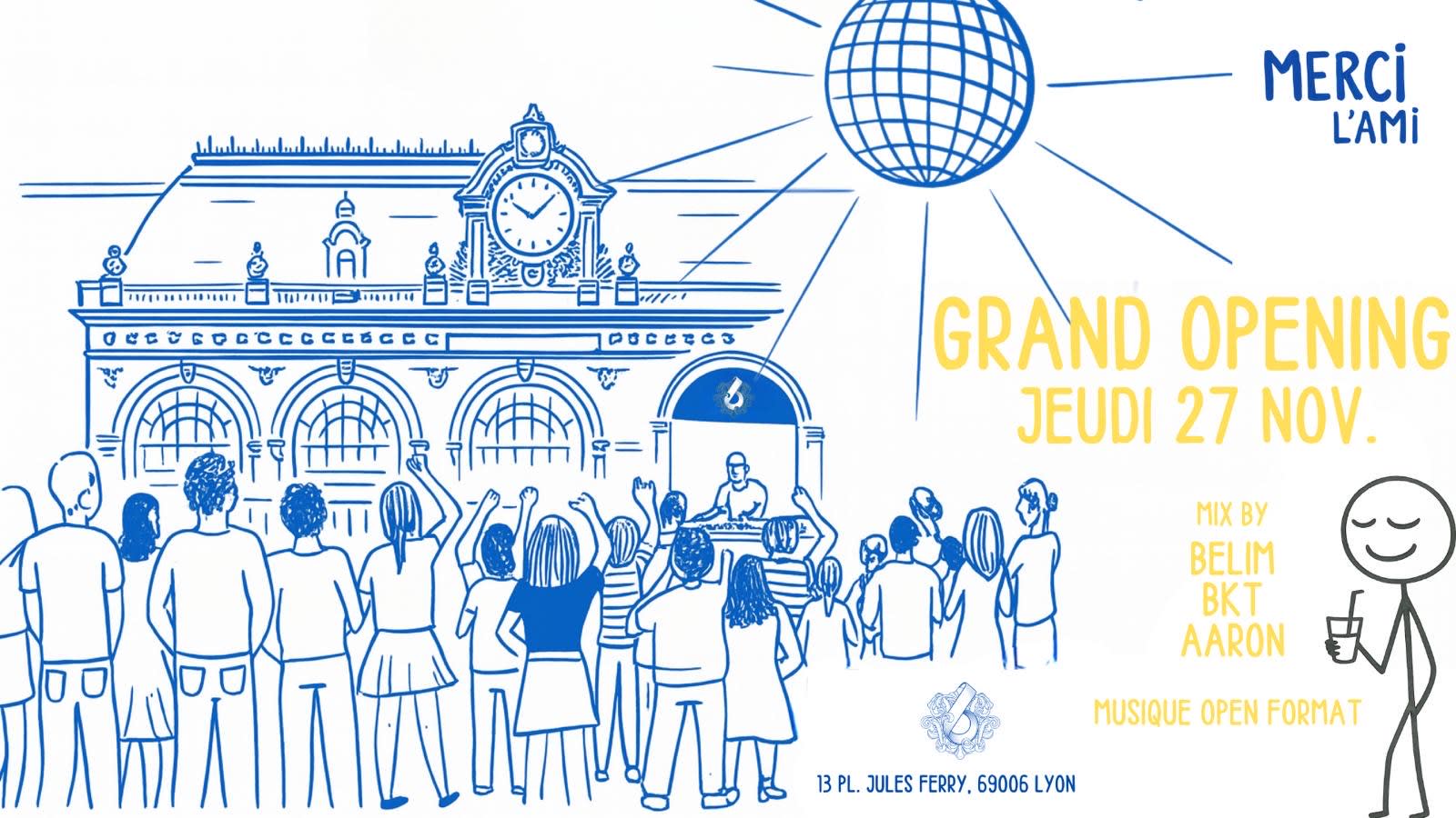 Merci L’Ami - Six Brotteaux