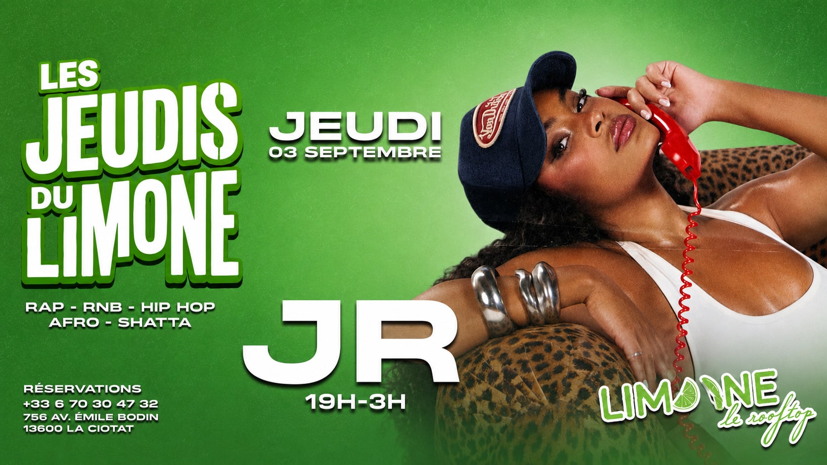 Les Jeudis Du Limone 03/09 Rap Hip Pop Rnb 19h 03h