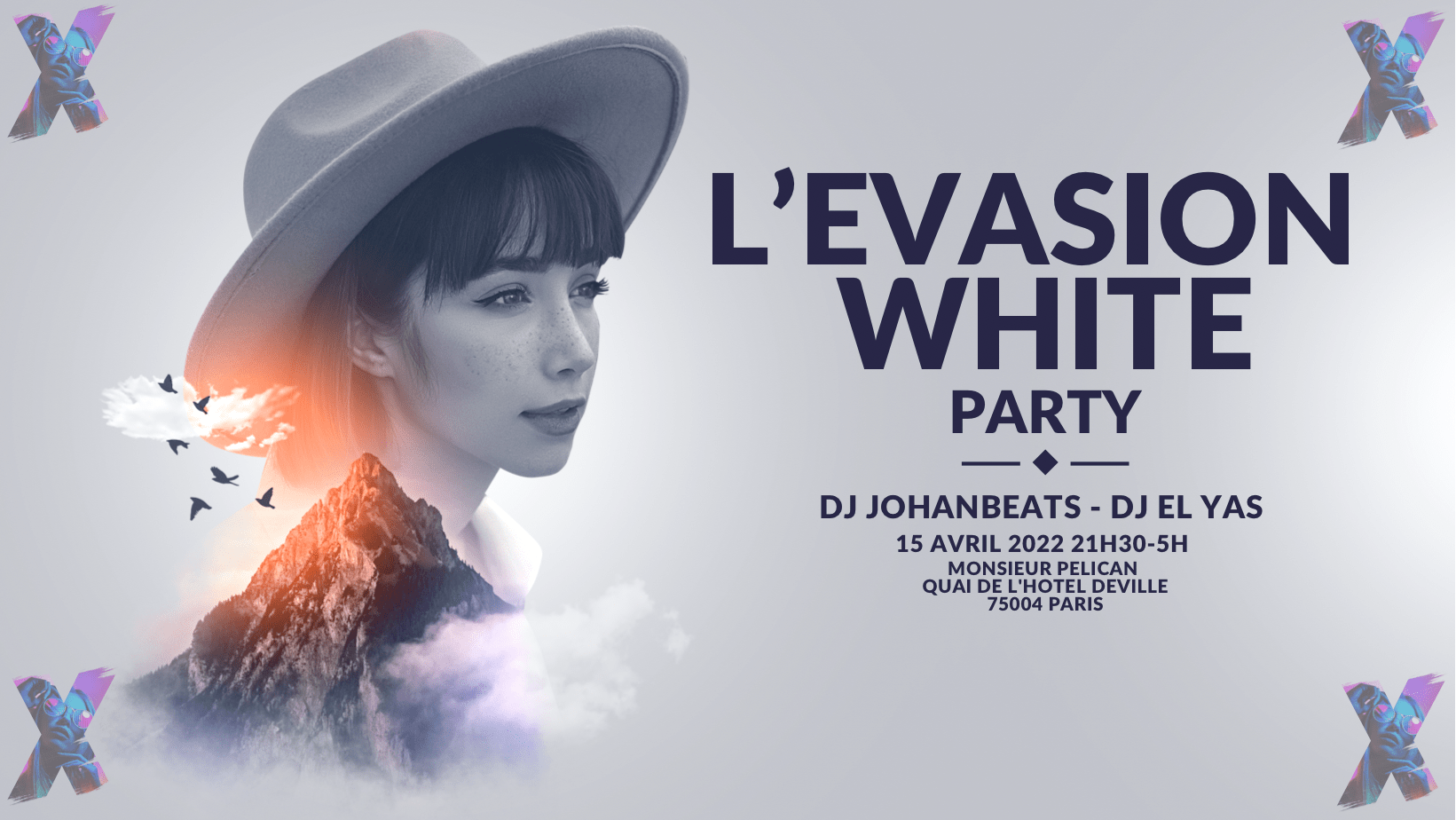 L'evasion White Party