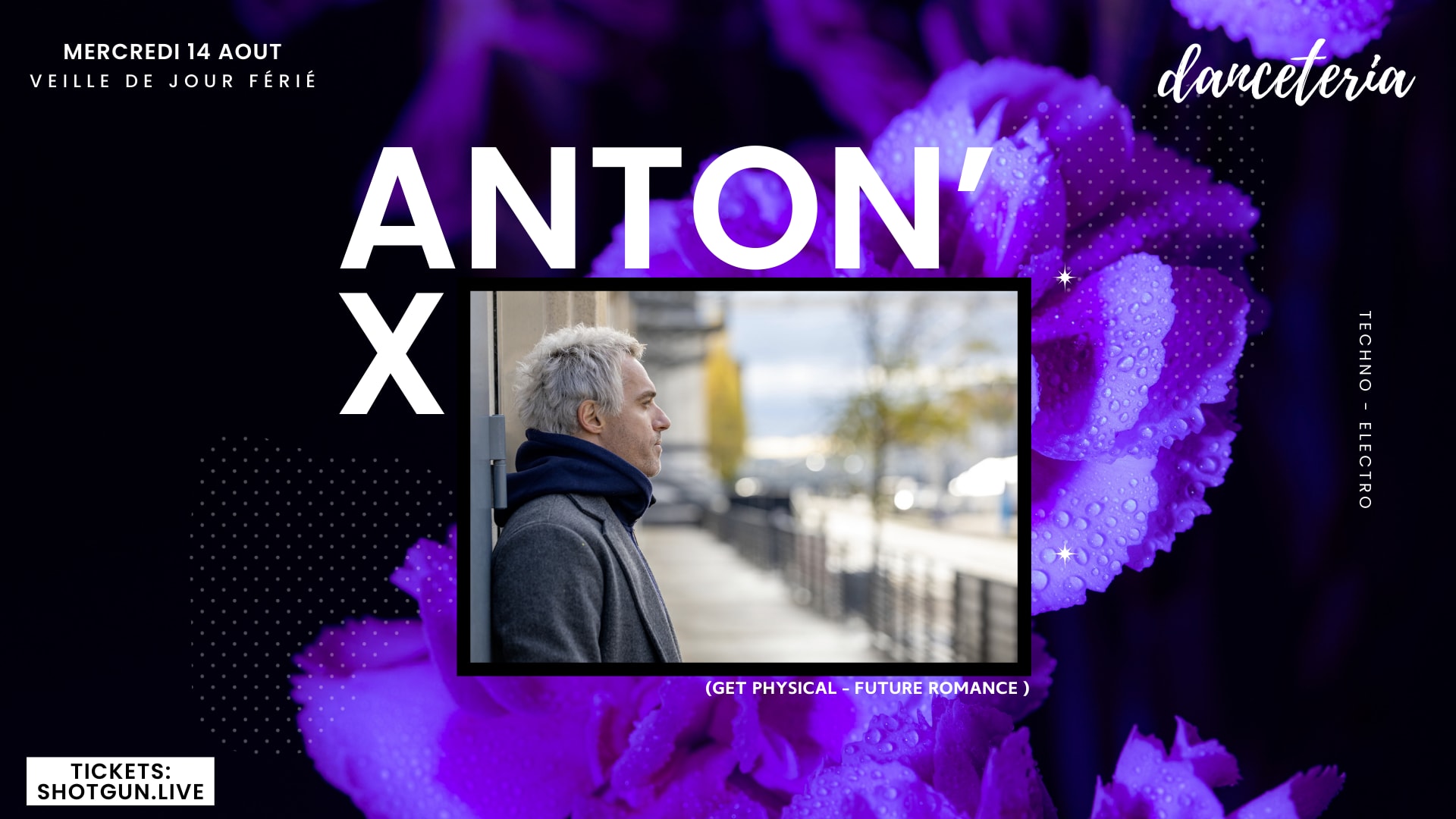 Anton' X (Get Physical, Future Romance) @ Danceteria
