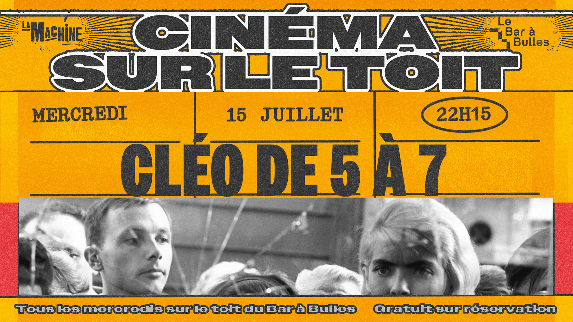 Cinéma Sur Le Toit : Cléo De 5 À 7