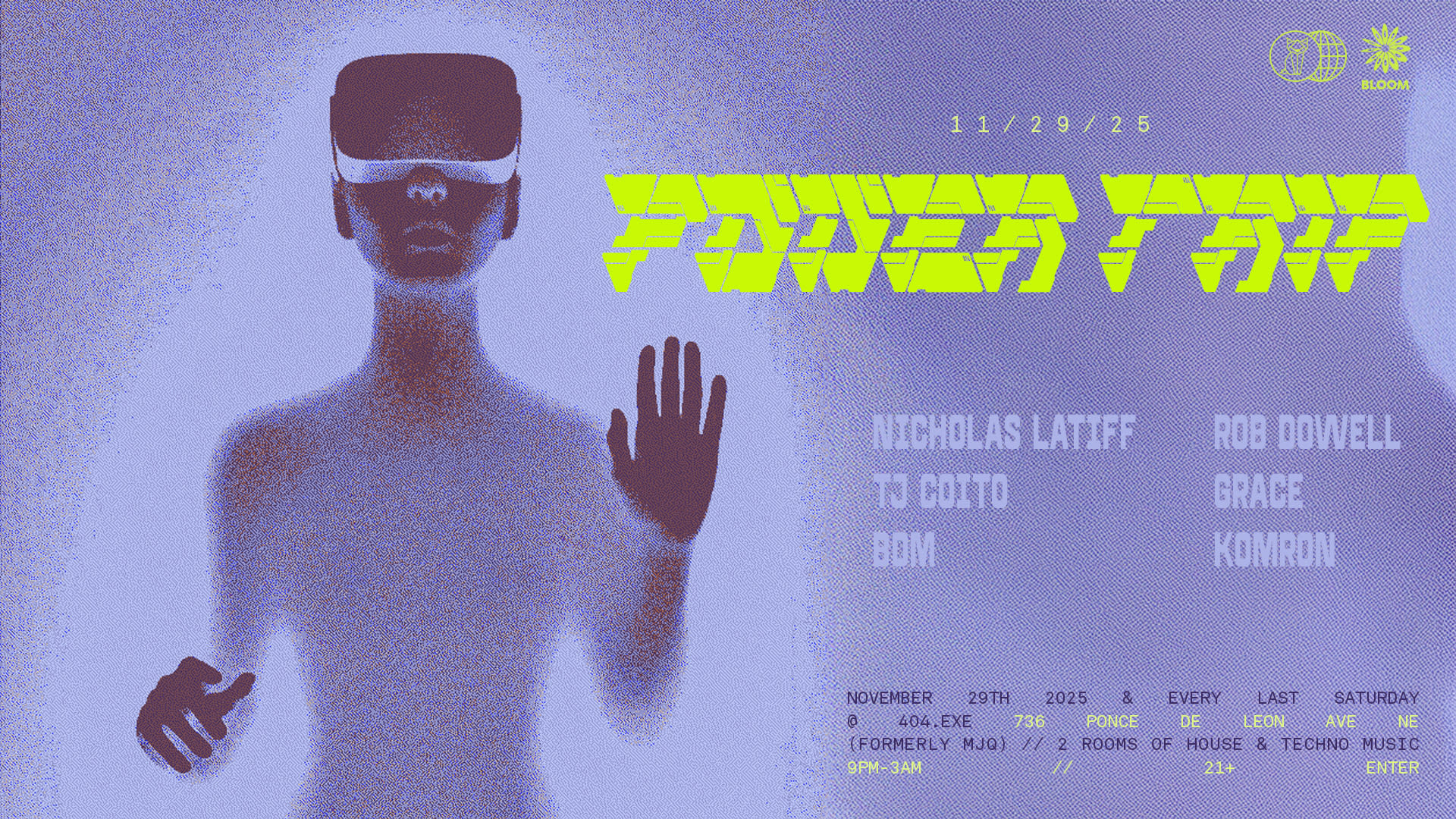 Power Trip Monthly: Nicholas Latiff By Alley Cat/Bloom Atl