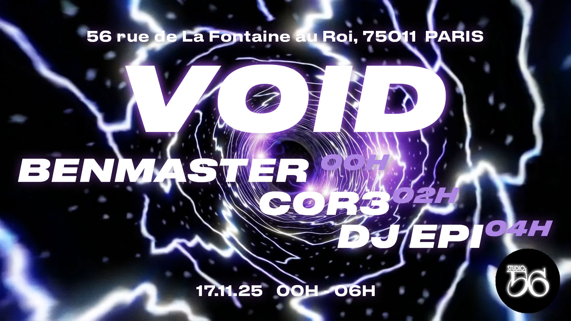 Void W/ Benmaster, C0r3 , Dj Epi