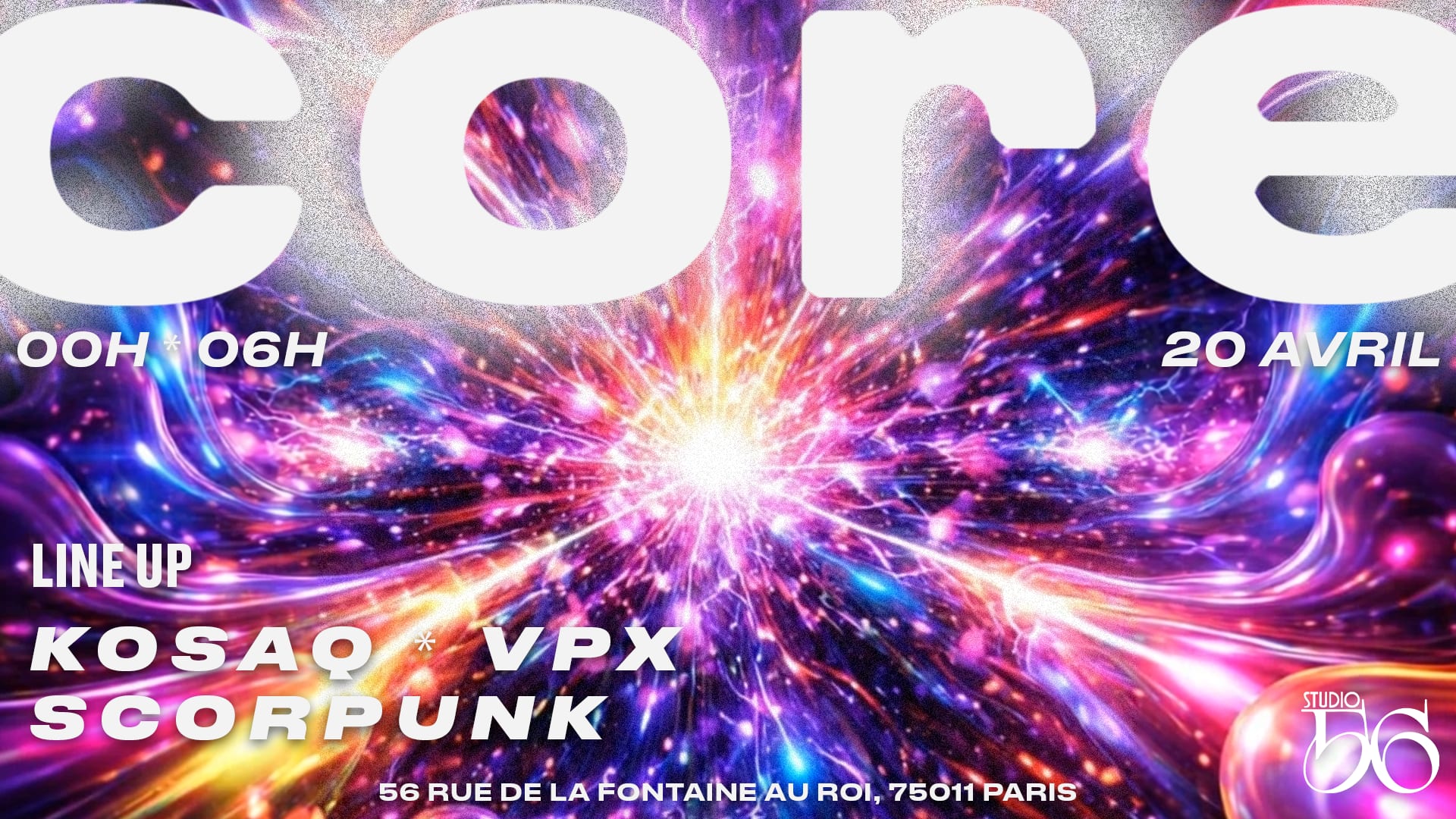 Core W/ Køsaq, Vpx , Scorpunk