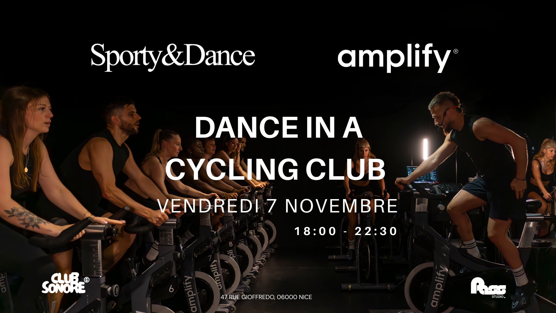 Sporty&Danse X Amplify Vendredi 7 Novembre