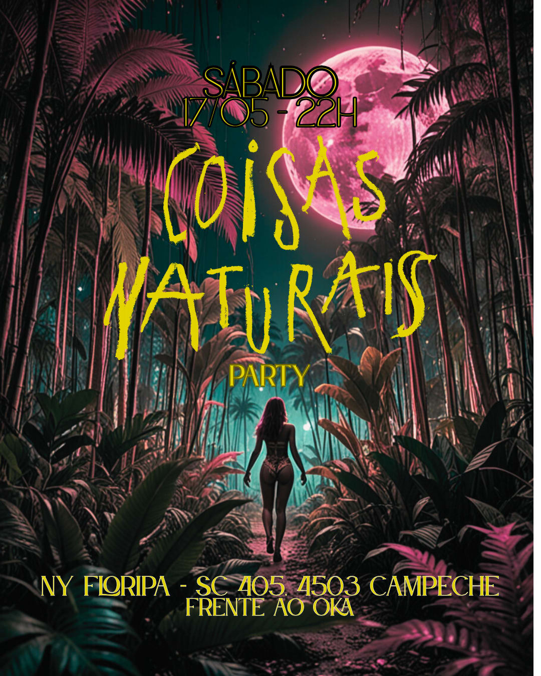 Coisas Naturais – A Festa. 17/05 - Campeche Ny Floripa