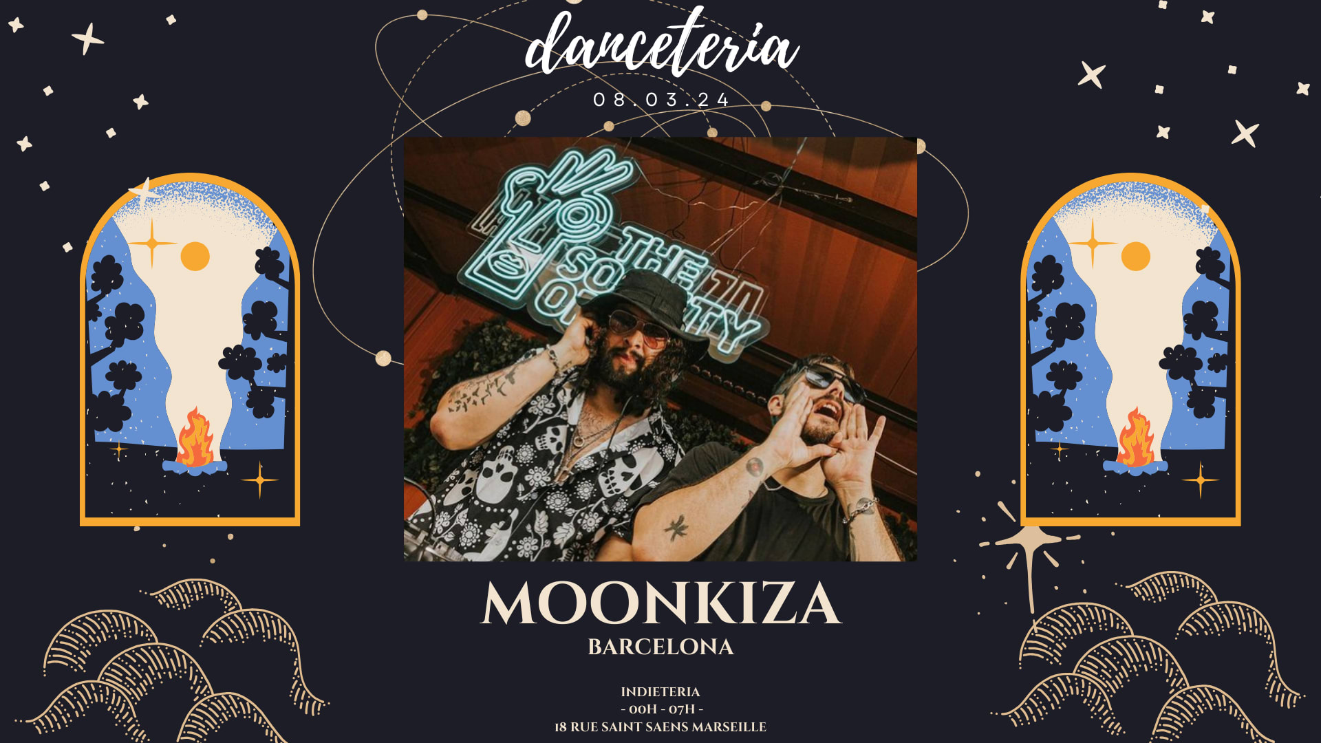Indieteria W/ Moonkiza (Barcelona) @ Danceteria