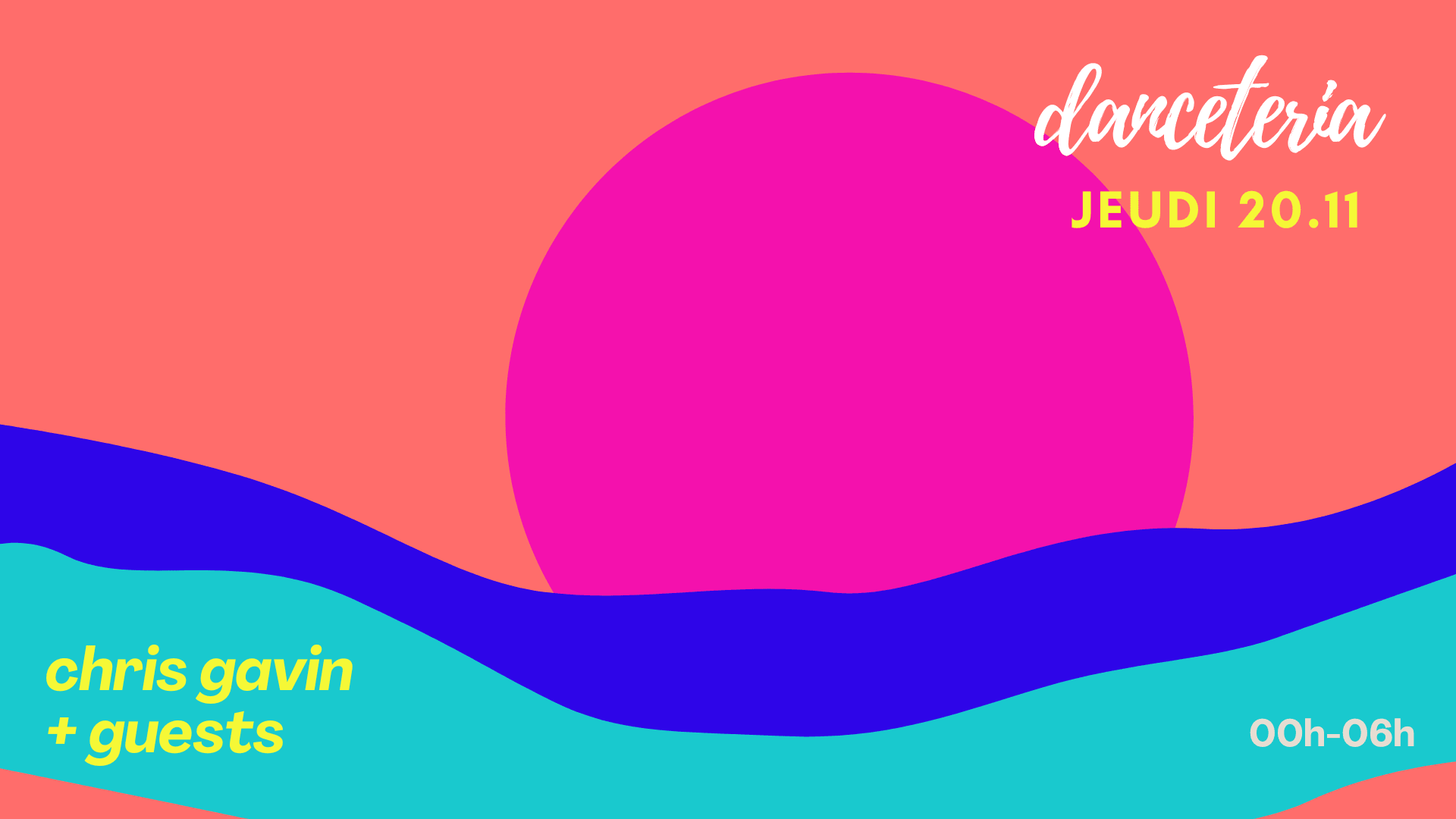 Techno W/ Chris Gavin & Guests @ Danceteria