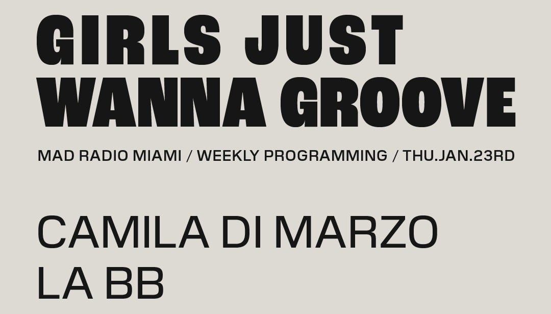 Girls Just Wanna Groove