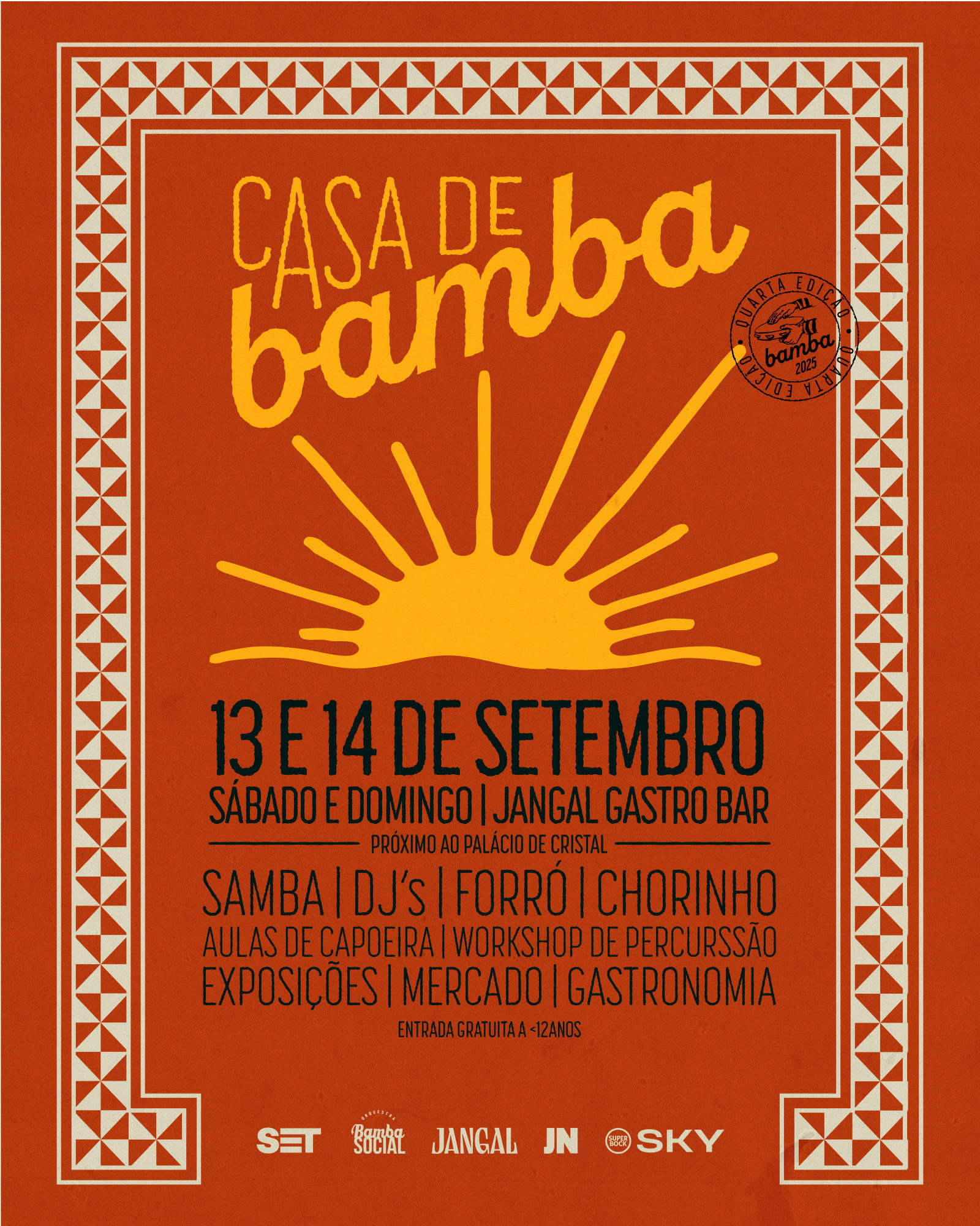 "Casa De Bamba" - Orquestra Bamba Social 13 & 14 Setembro
