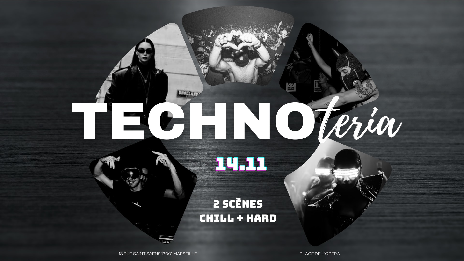 Technoteria - Hard Stage: Røad + Chill Stage: Marie Prude