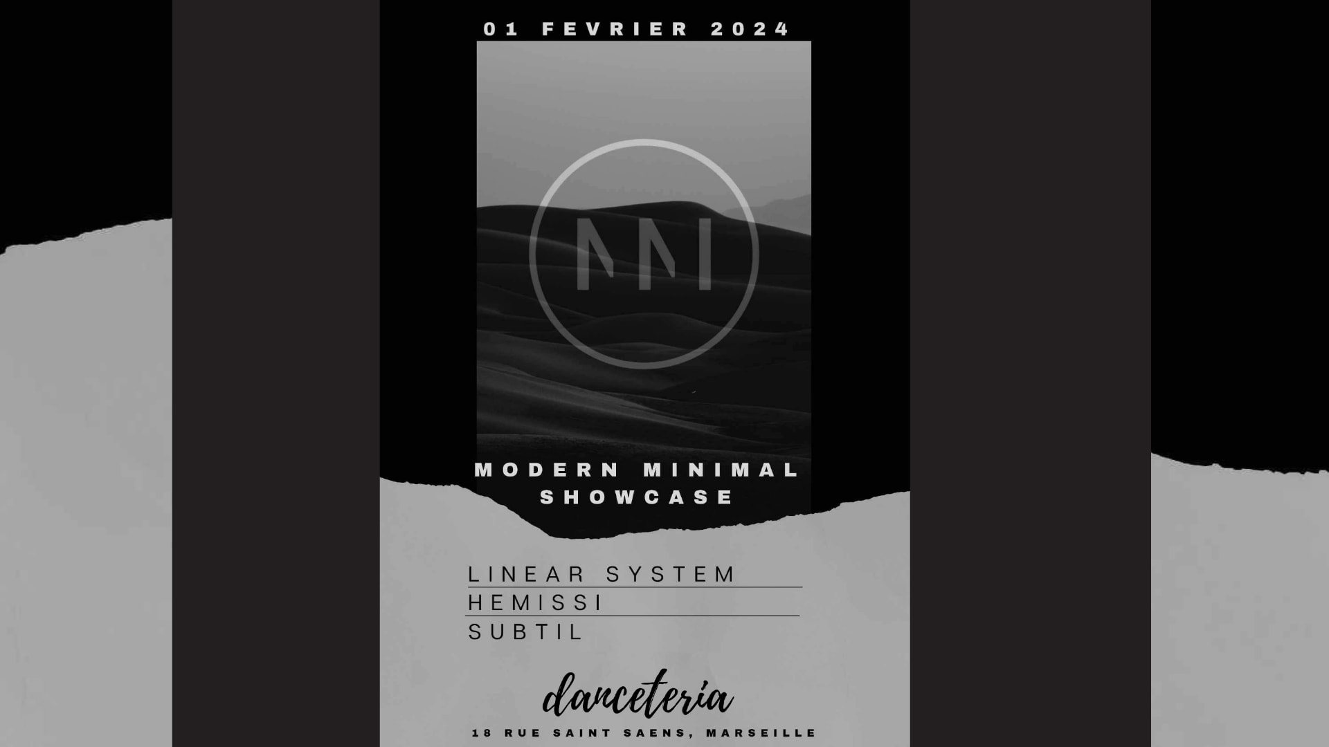 Modern Minimal Showcase W/ Linear System & Guests