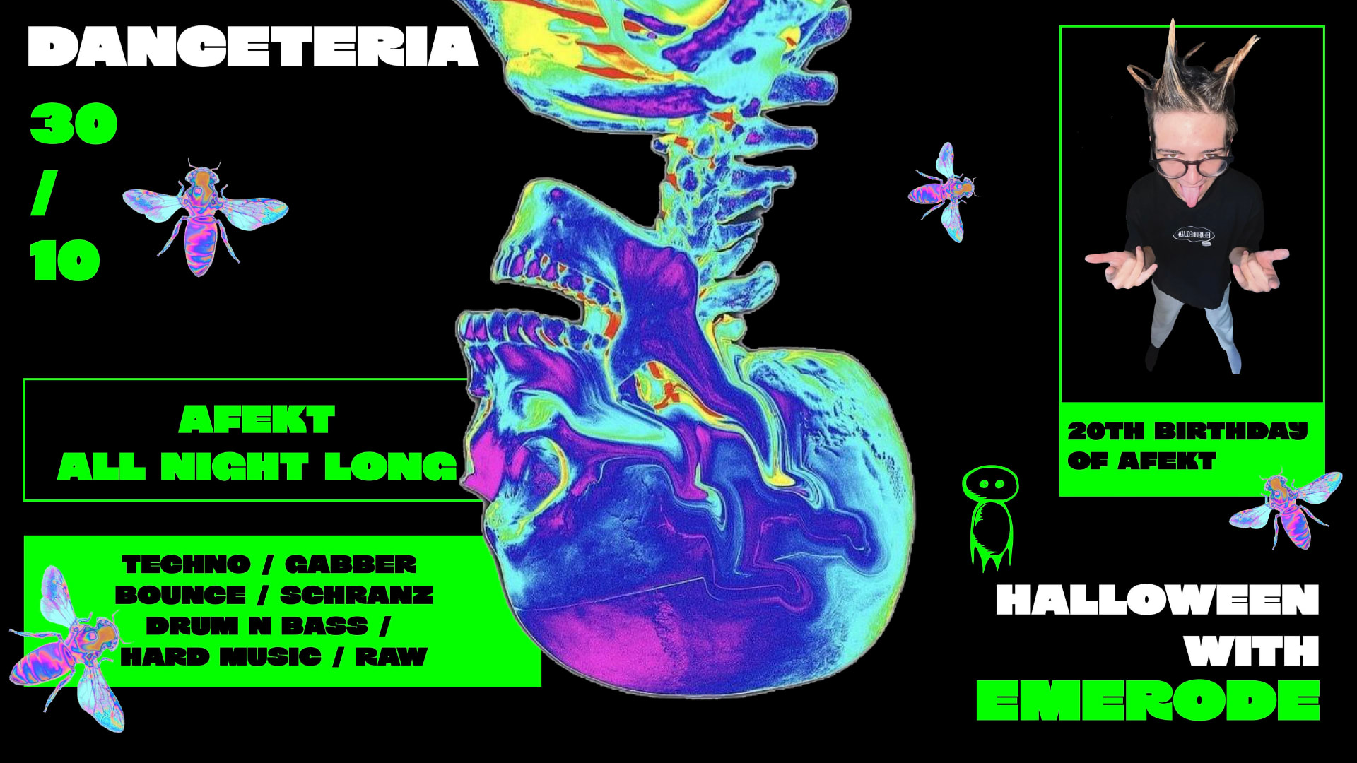 Pre-Halloween Avec Emerode @ Danceteria