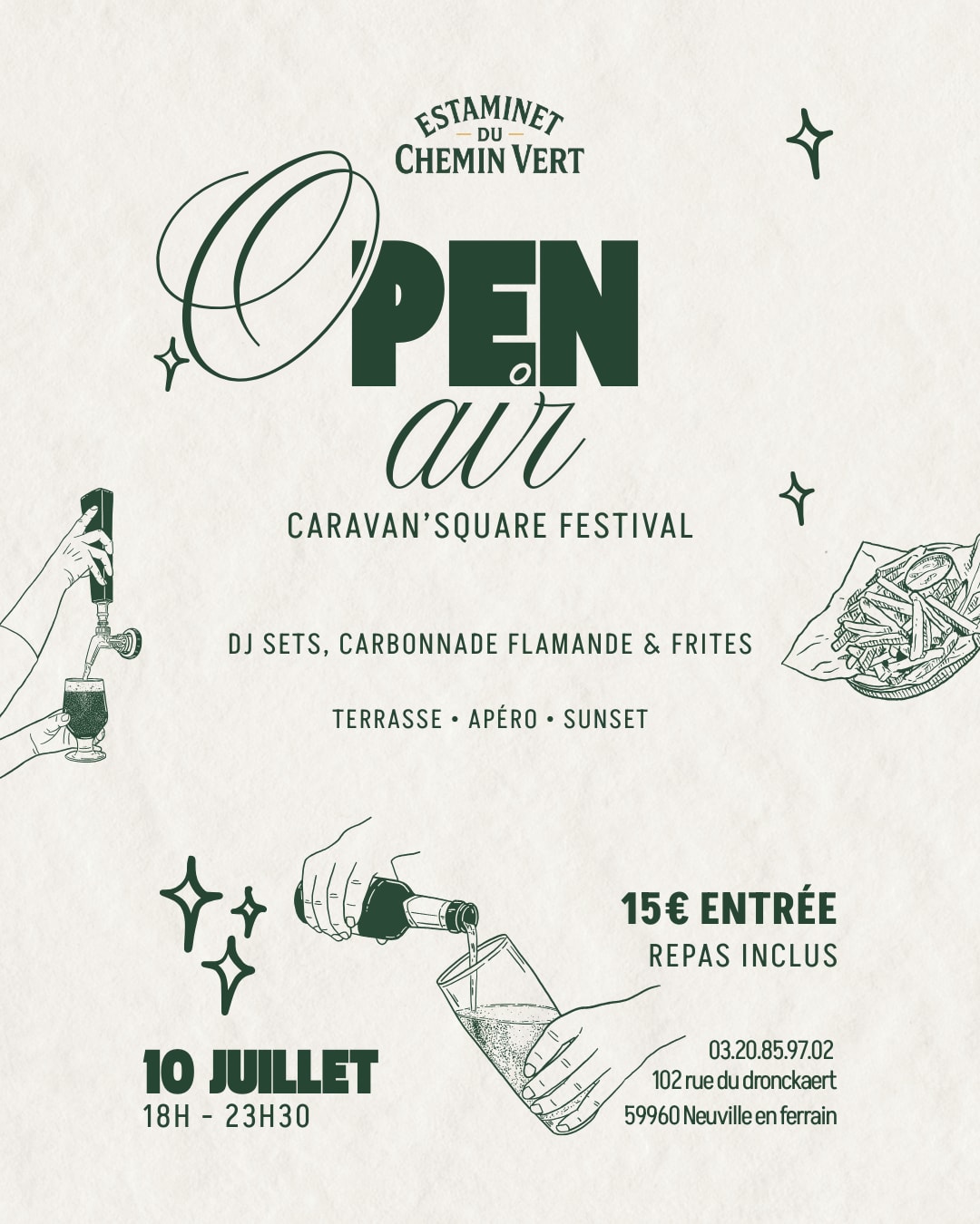 Open Air – Estaminet Du Chemin Vert