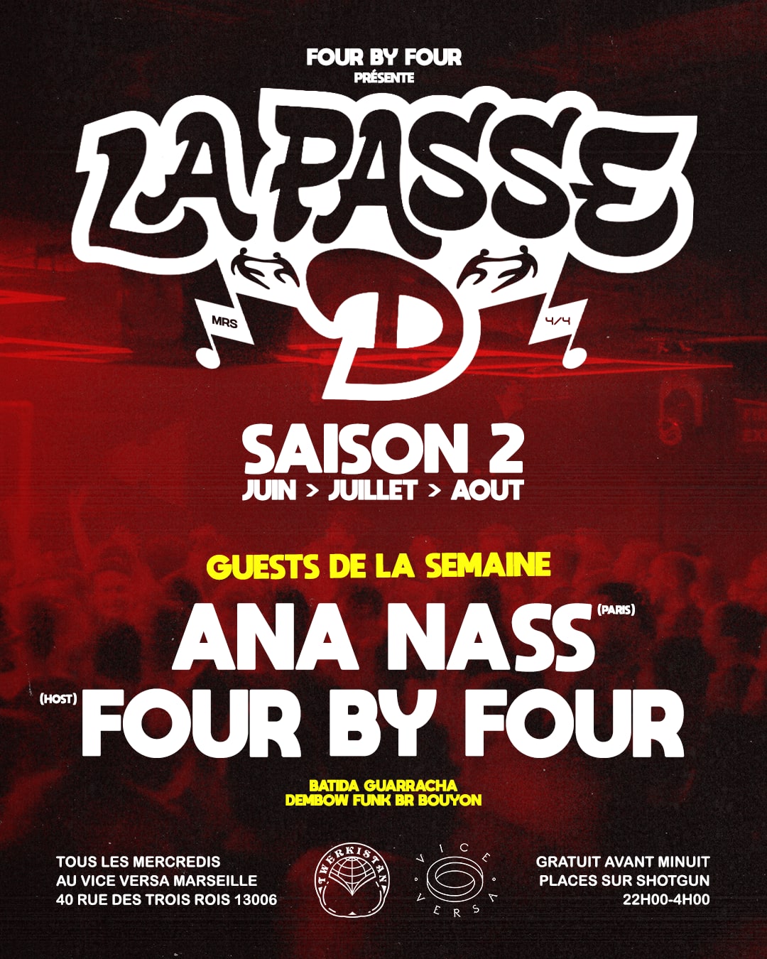 La Passe D : Ana Nass (Paris) × Four By Four