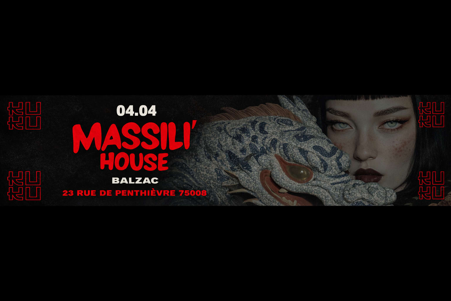 Massili'house - Saturday April 04 @Kuku Paris