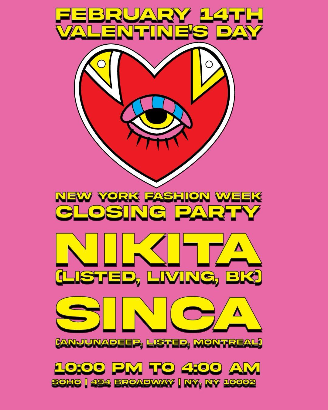 Valentine's Fashion Week Closing Party